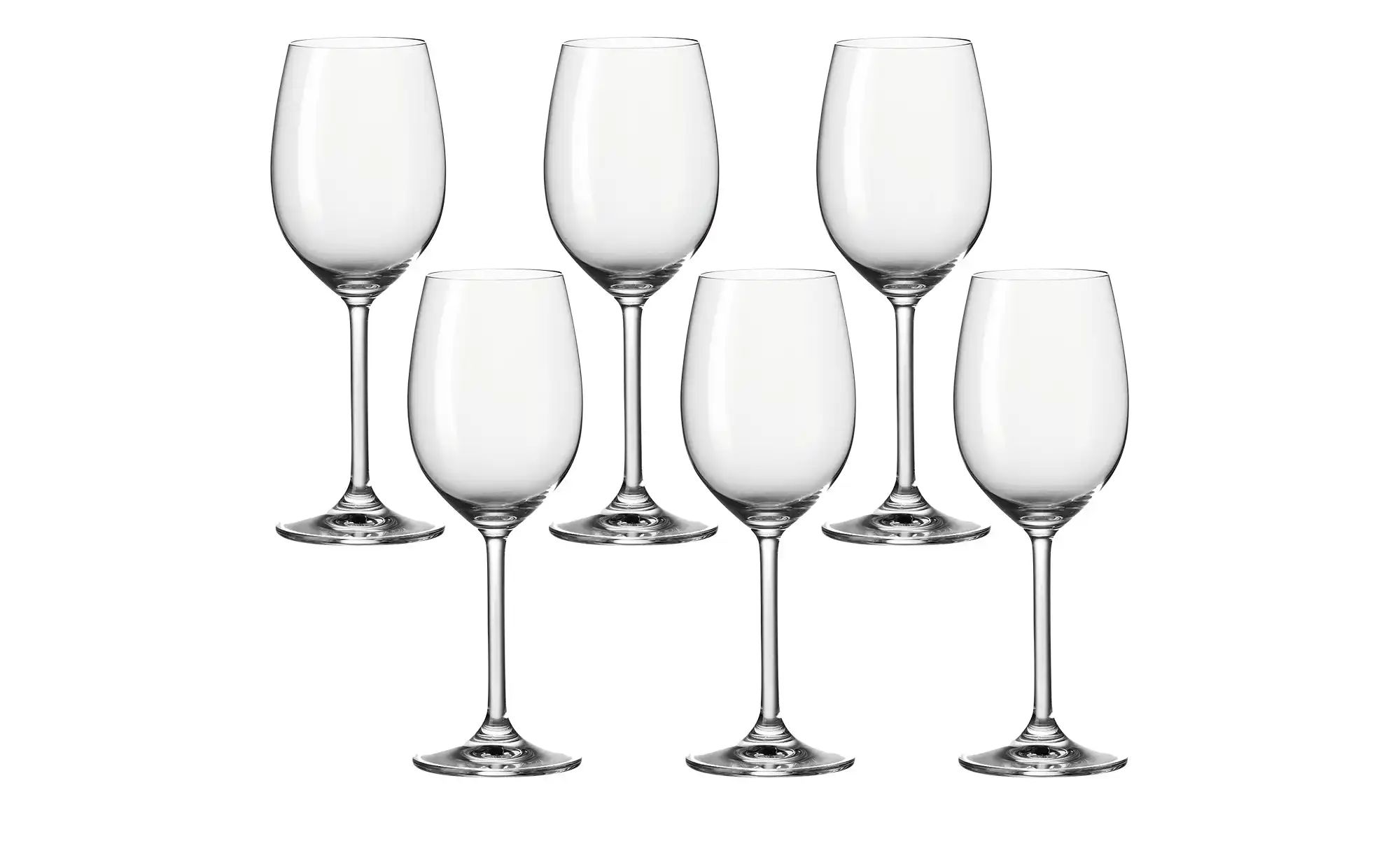 LEONARDO 6er-Gläserset  Daily ¦ transparent/klar ¦ Glas Gläser & Karaffen - günstig online kaufen