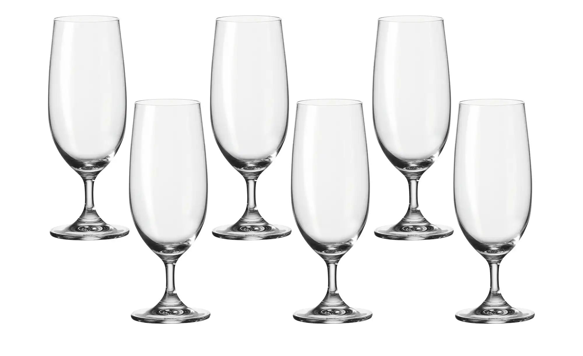 LEONARDO 6er-Gläserset  Daily ¦ transparent/klar ¦ Glas Gläser & Karaffen - günstig online kaufen