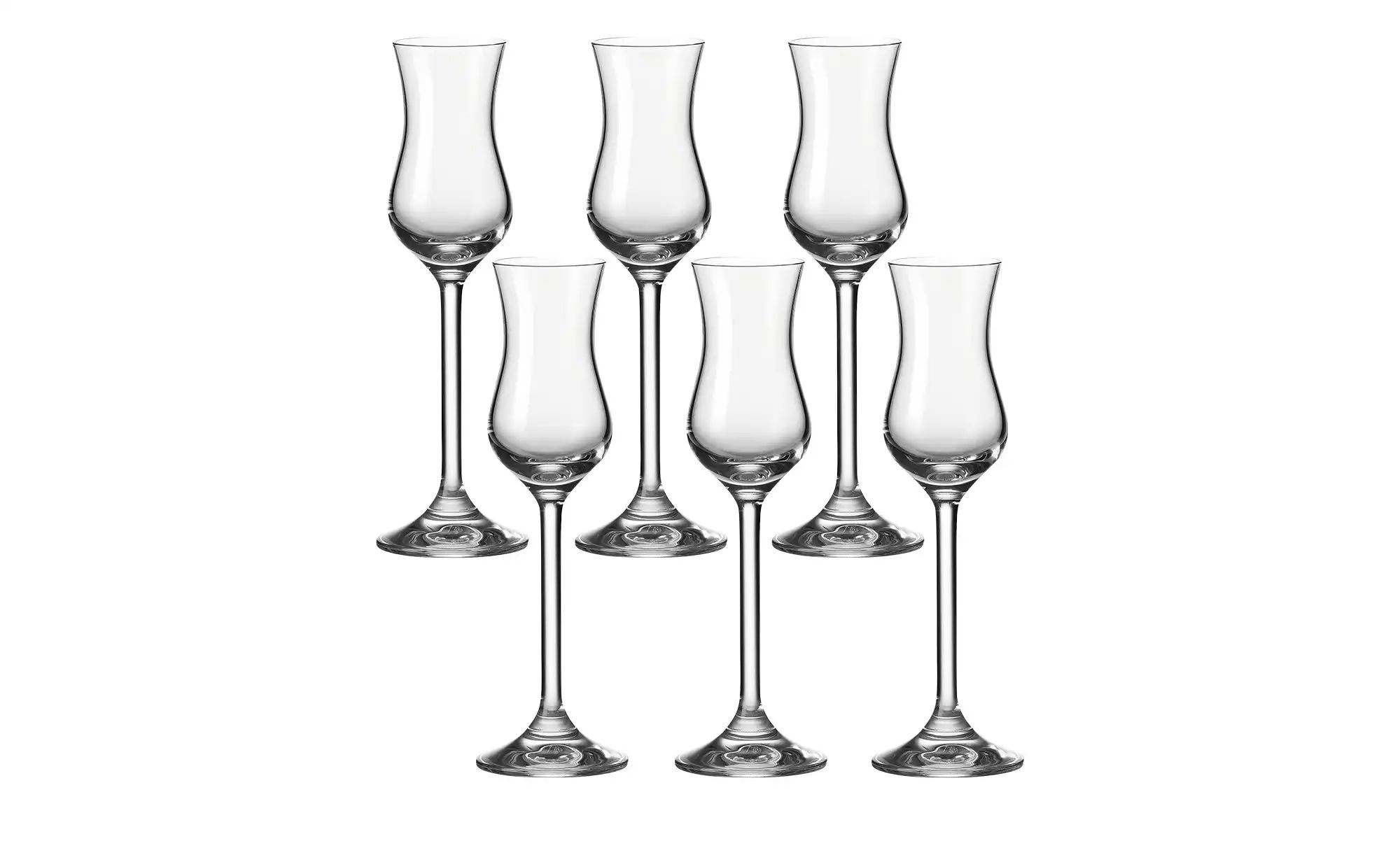 LEONARDO 6er-Gläserset  Daily ¦ transparent/klar ¦ Glas Gläser & Karaffen - günstig online kaufen