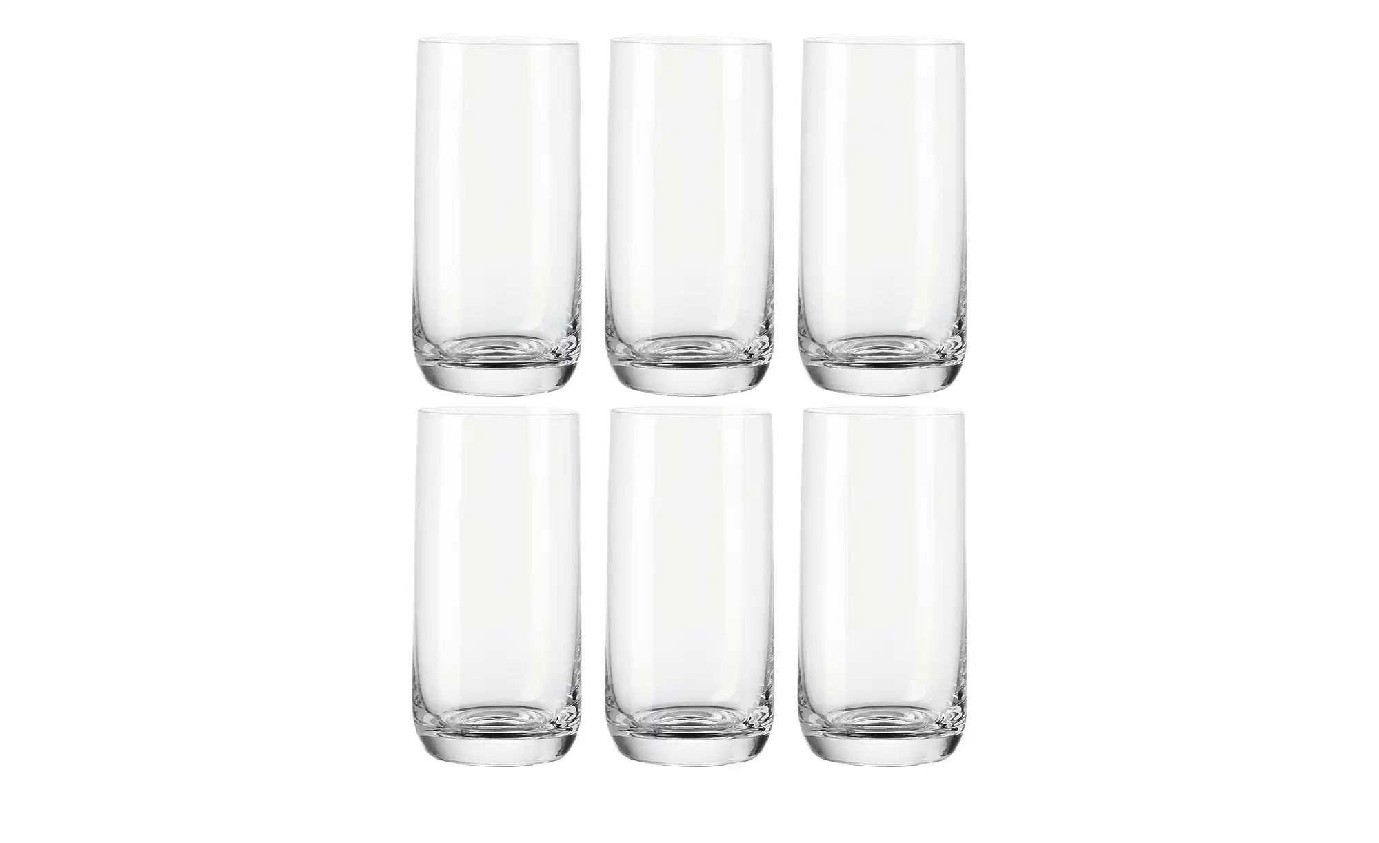 LEONARDO 6er-Gläserset  Daily ¦ transparent/klar ¦ Glas Gläser & Karaffen - günstig online kaufen