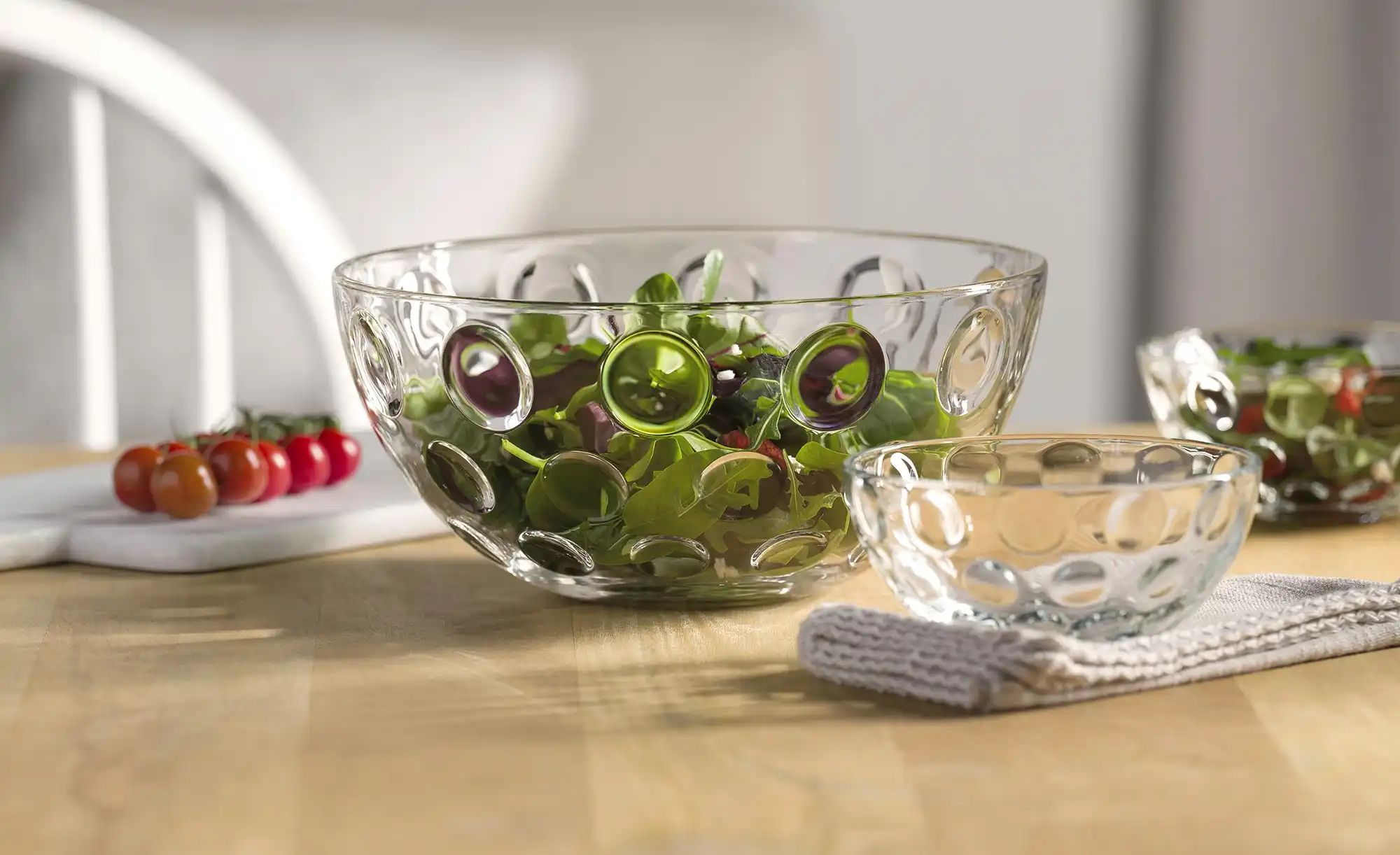 LEONARDO Schale  Cucina Optic ¦ transparent/klar ¦ Glas Geschirr > Einzelge günstig online kaufen