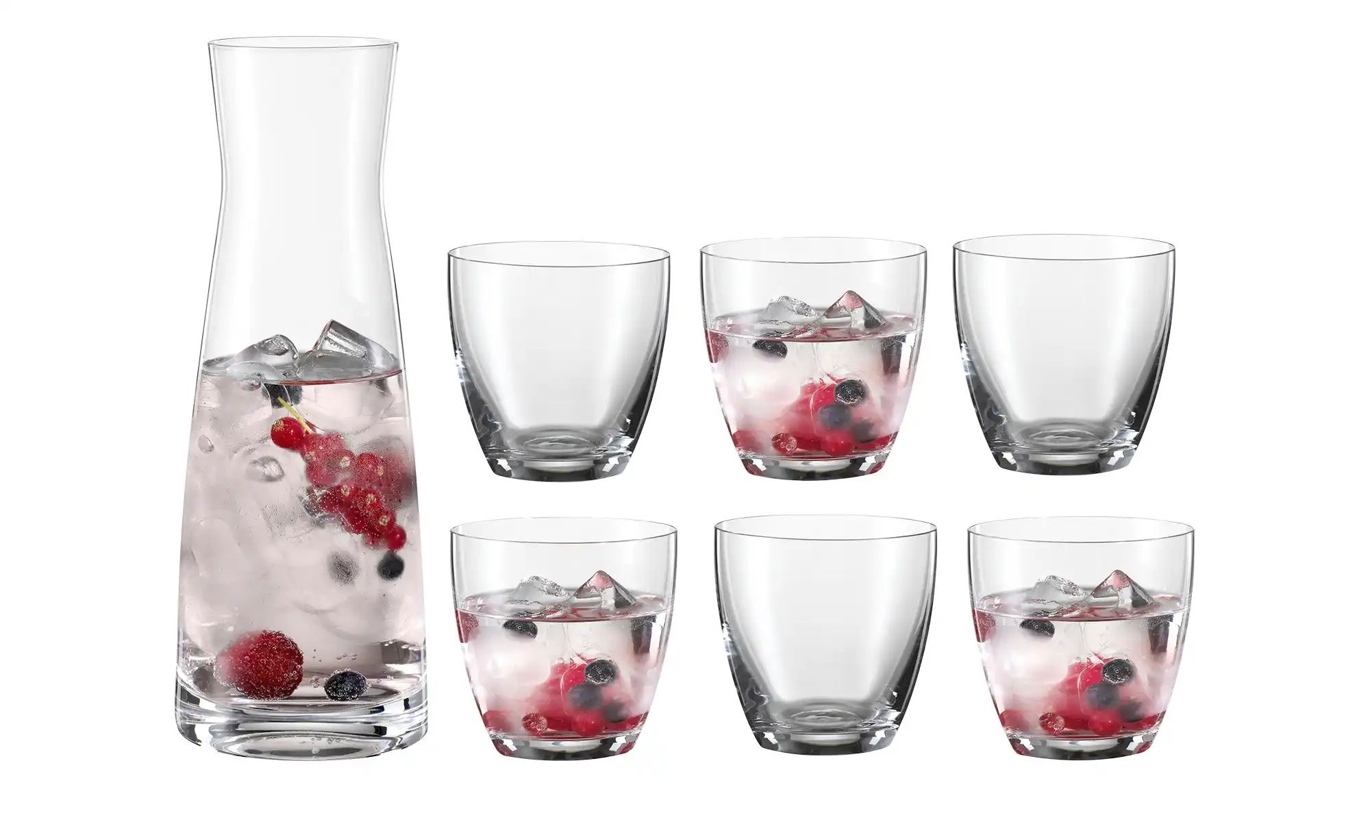 BOHEMIA Wasser-Saft-Set  Libera ¦ transparent/klar ¦ Glas Gläser & Karaffen günstig online kaufen