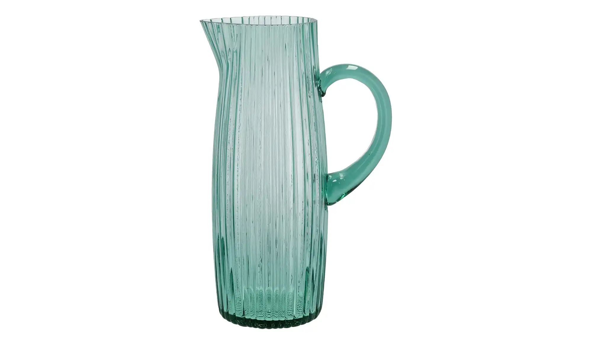 Bitz Krug  Kusintha ¦ grün ¦ Glas ¦ Maße (cm): B: 9 H: 25 Gläser & Karaffen günstig online kaufen