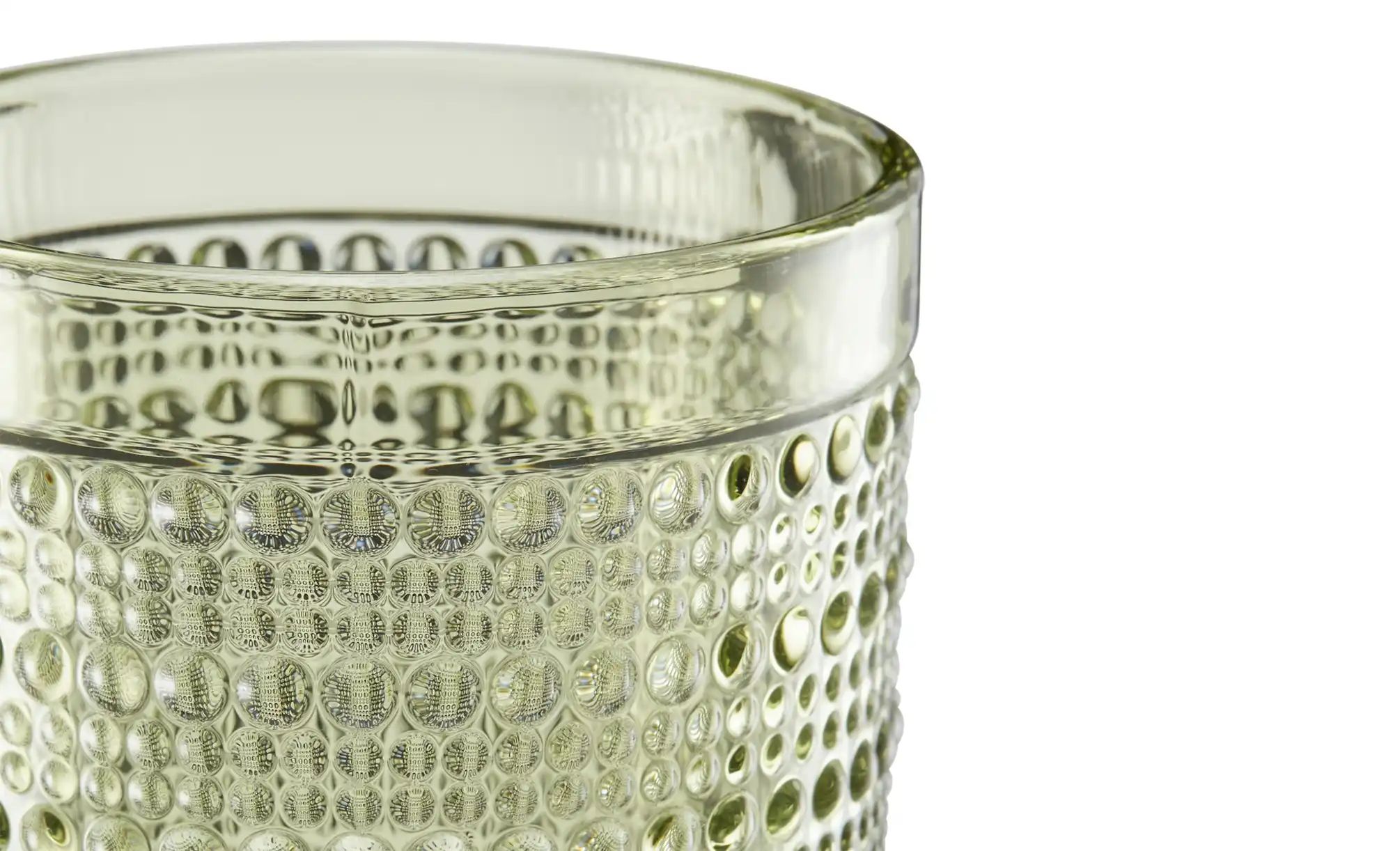 Weinglas   ¦ grün ¦ Glas ¦ Maße (cm): H: 14,5  Ø: 8 Gläser & Karaffen - Höf günstig online kaufen