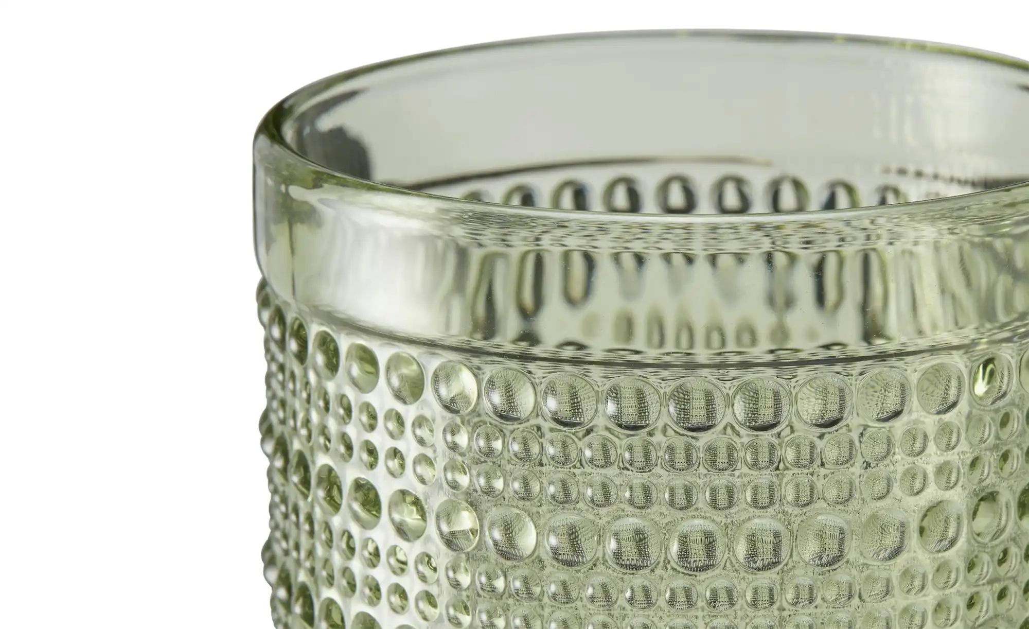Longdrinkglas   ¦ grün ¦ Glas ¦ Maße (cm): H: 13,5  Ø: 8 Gläser & Karaffen günstig online kaufen