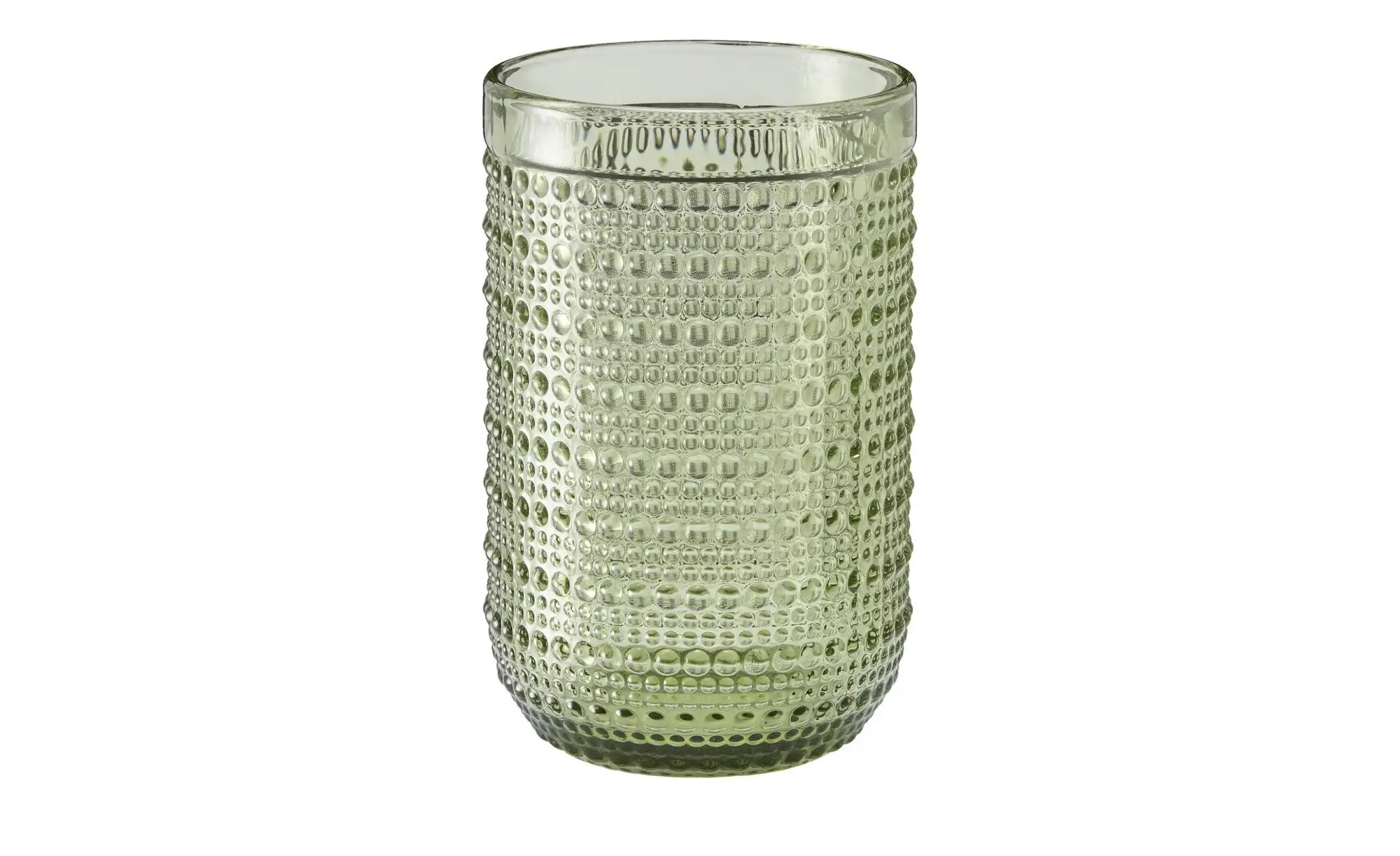 Longdrinkglas   ¦ grün ¦ Glas ¦ Maße (cm): H: 13,5  Ø: 8 Gläser & Karaffen günstig online kaufen