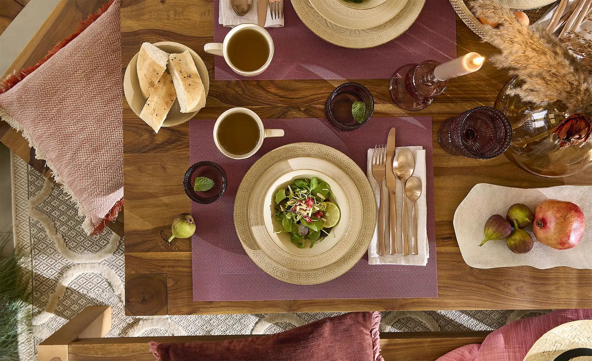 Thumbnail - Weinglas   ¦ rosa/pink ¦ Glas ¦ Maße (cm): H: 16,5  Ø: 8.8 Gläser & Karaffen - Höffner