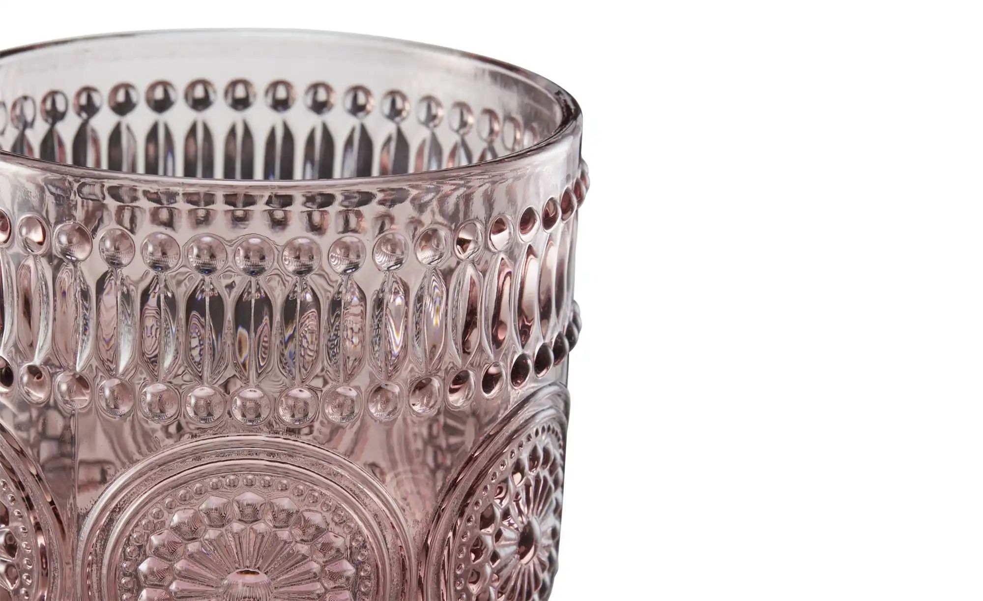 Thumbnail - Weinglas   ¦ rosa/pink ¦ Glas ¦ Maße (cm): H: 16,5  Ø: 8.8 Gläser & Karaffen - Höffner