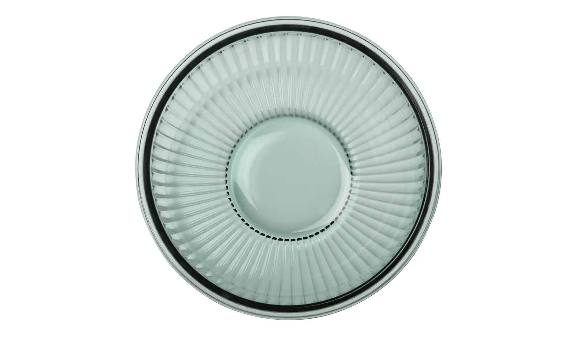 Rührschüssel   ¦ grün ¦ Glas ¦ Maße (cm): H: 9  Ø: 22 Geschirr > Einzelgesc günstig online kaufen