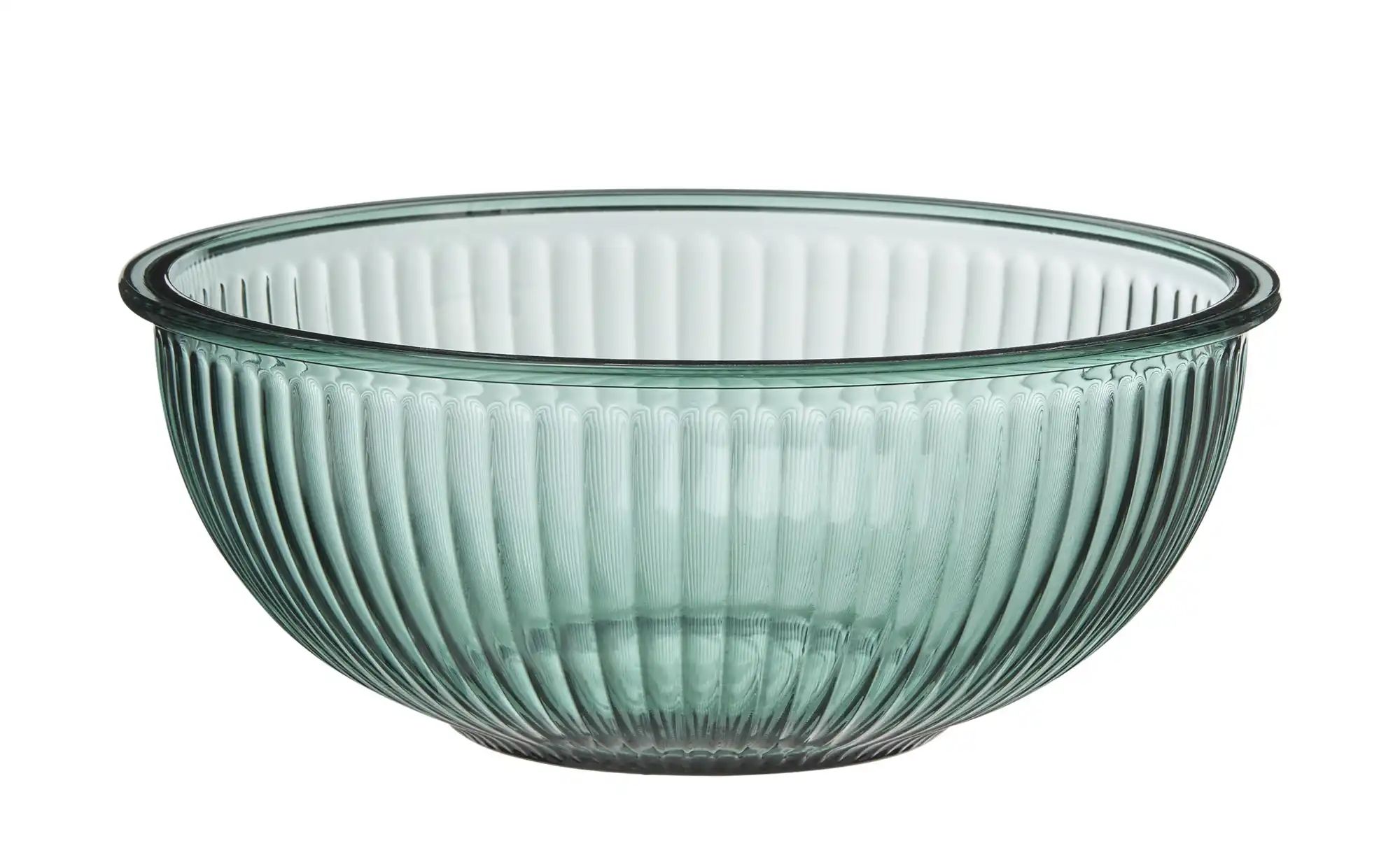 Rührschüssel   ¦ grün ¦ Glas ¦ Maße (cm): H: 10,7  Ø: 26.5 Geschirr > Einze günstig online kaufen