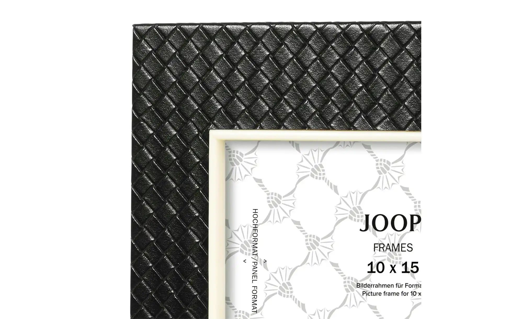 JOOP! Bilderrahmen   ¦ schwarz ¦ Kunstleder ¦ Maße (cm): B: 18 H: 22 Access günstig online kaufen