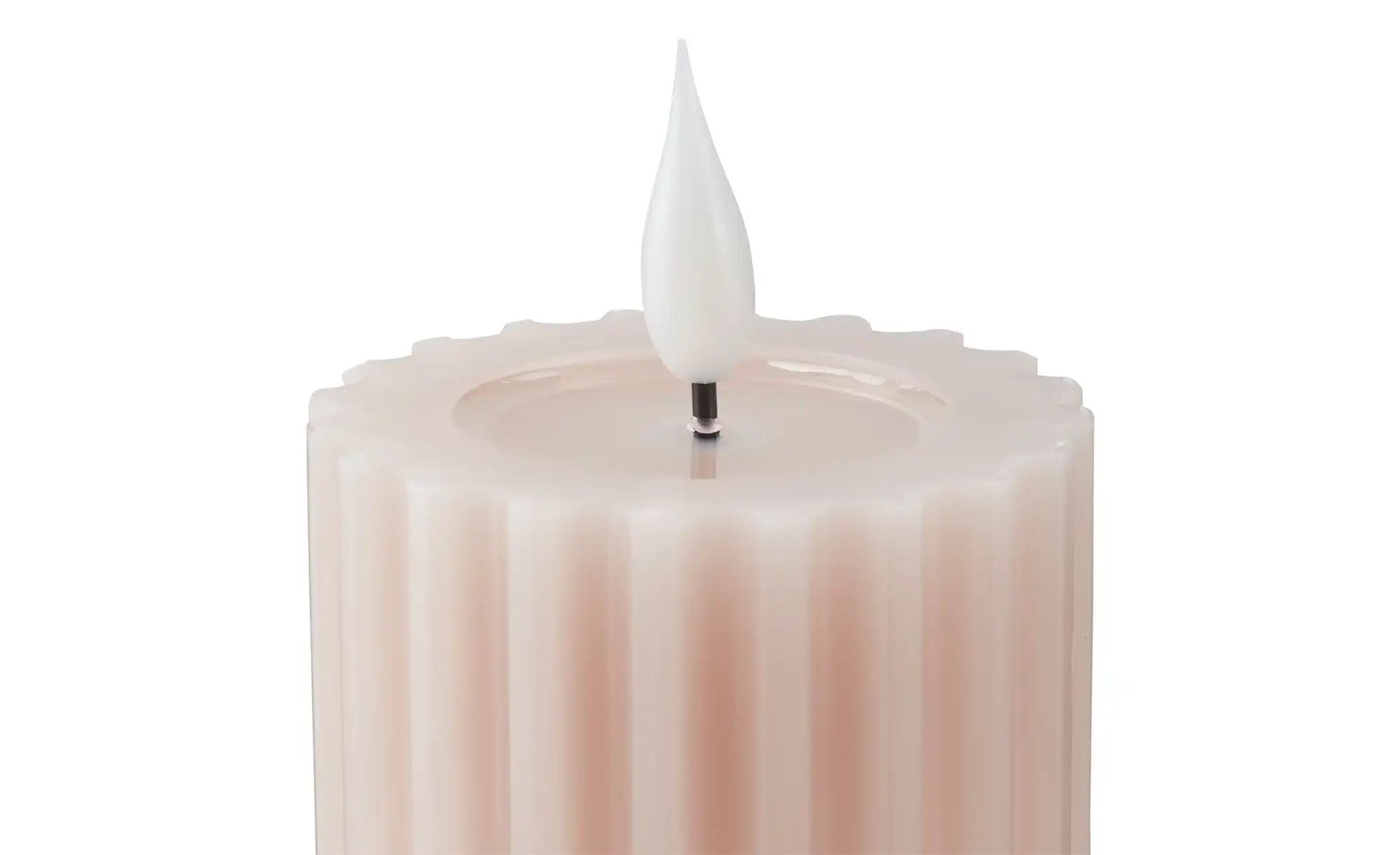 Thumbnail - HOME STORY LED Kerze ¦ rosa/pink ¦ Paraffin,Kunststoff ¦ Maße (cm): H: 13 Ø: 7.5 Accessoires > Kerzen & Kerzenständer...