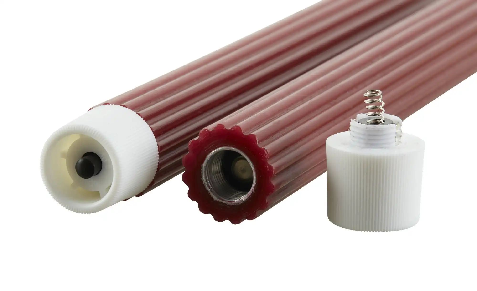 HOME STORY LED Stabkerze  2er Set   ¦ rot ¦ Paraffin,Kunststoff ¦ Maße (cm) günstig online kaufen