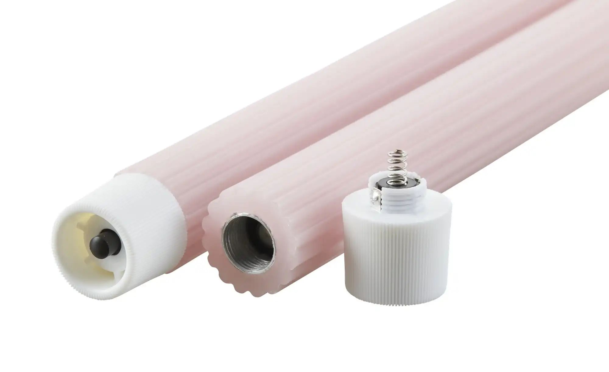 Thumbnail - HOME STORY LED Stabkerze  2er Set   ¦ rot ¦ Paraffin,Kunststoff ¦ Maße (cm): H: 20  Ø: 2.2 Weihnachten - Höffner