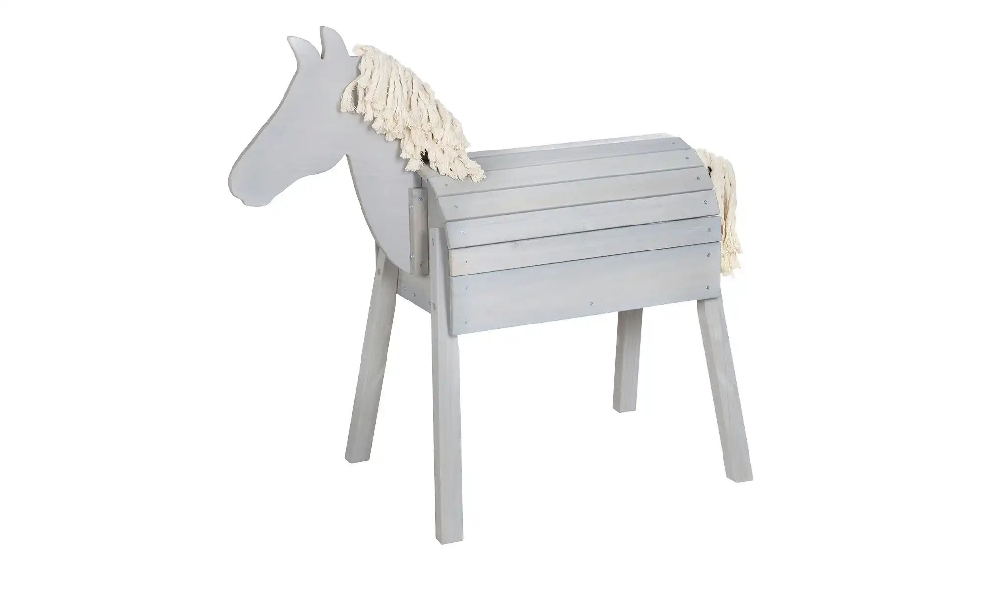 Roba Outdoorspielpferd    grau  Maße (cm): B: 110 H: 96 T: 48.0 | 04005317335919