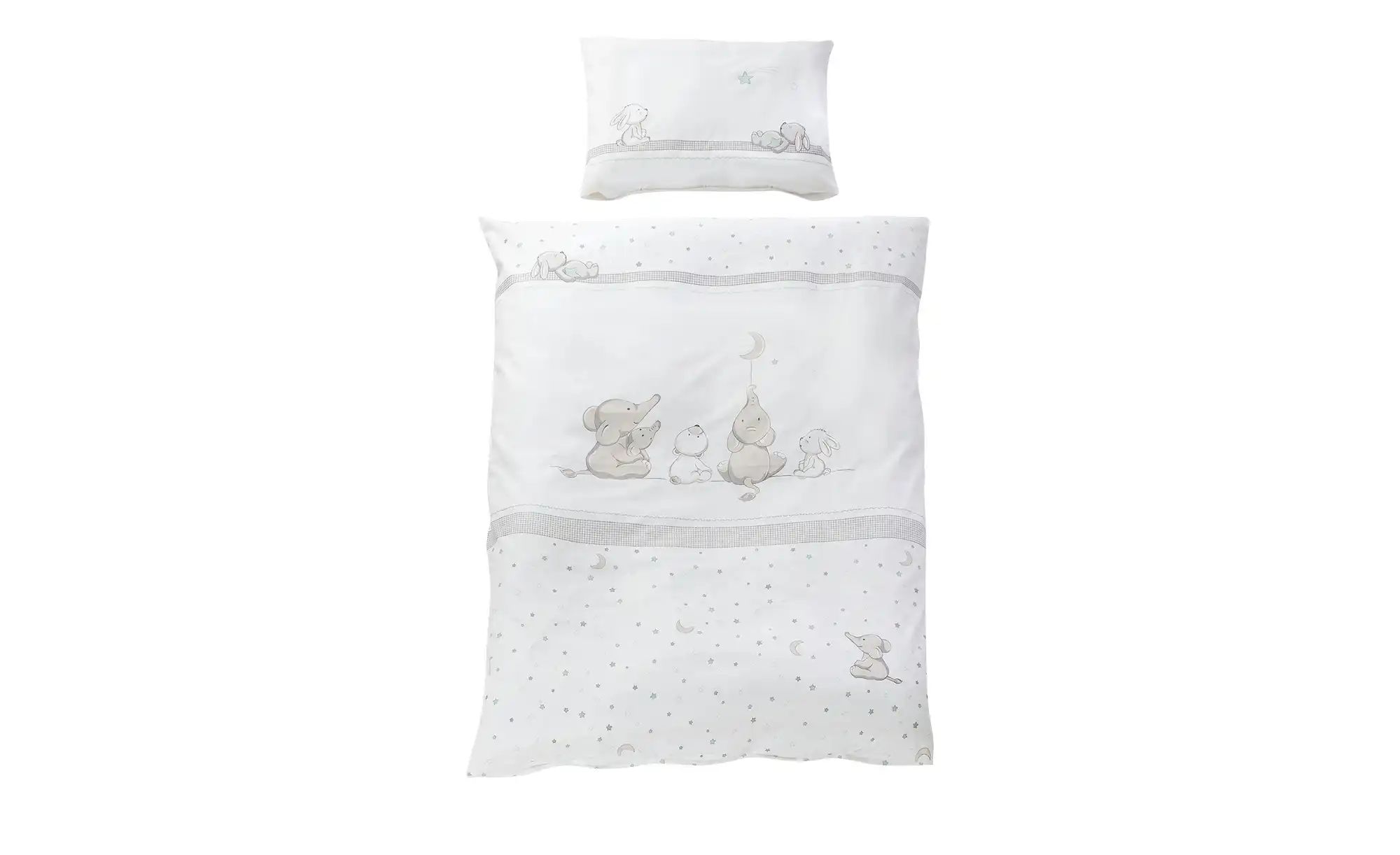 Roba Bett-Set 4-teilig  Sternenzauber ¦ grau ¦ Maße (cm): B: 100 Baby > Bab günstig online kaufen