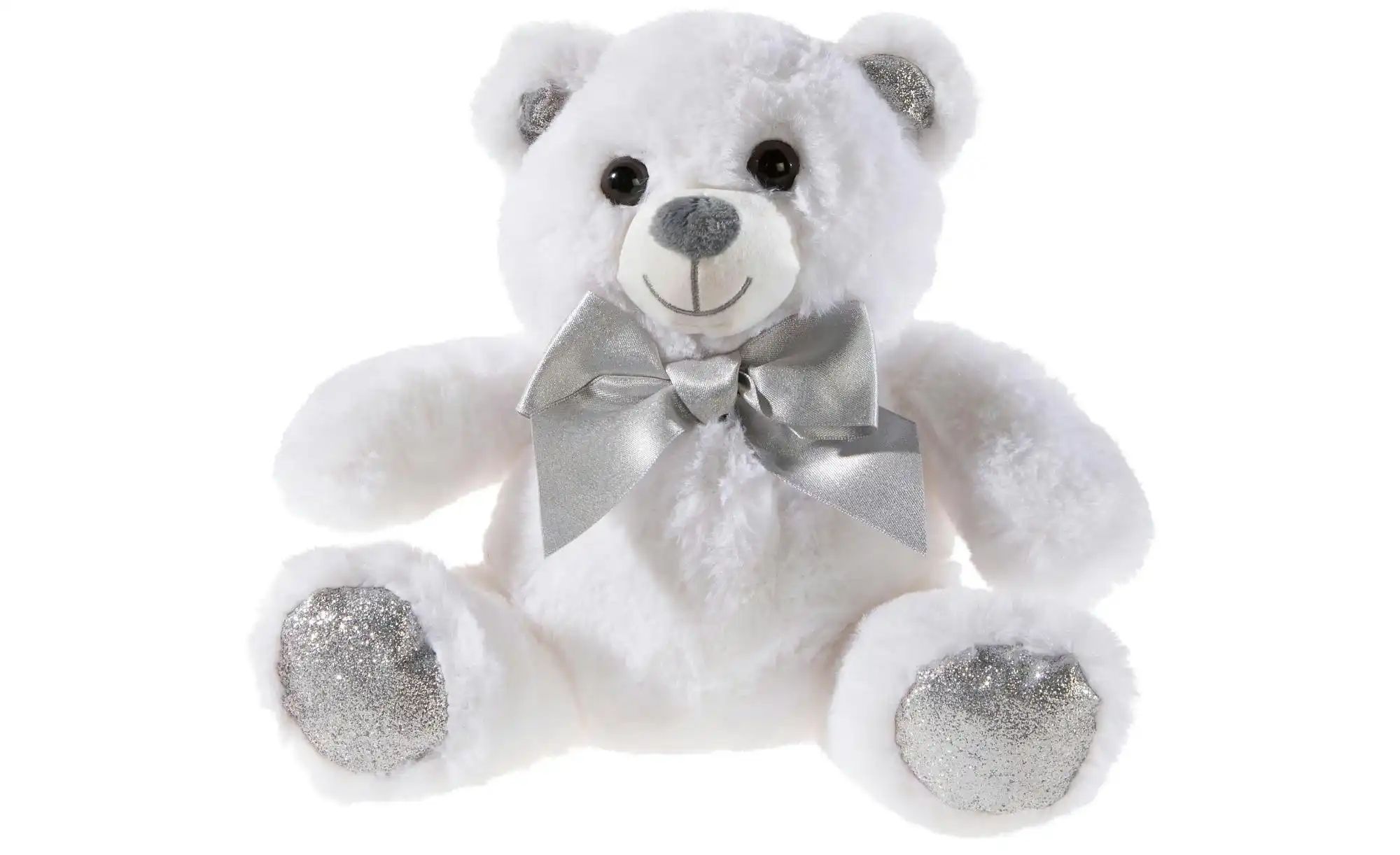 Heunec Plüschtier  Winter Bär ¦ weiß ¦ Maße (cm): B: 25 H: 25 Baby > Spiele günstig online kaufen