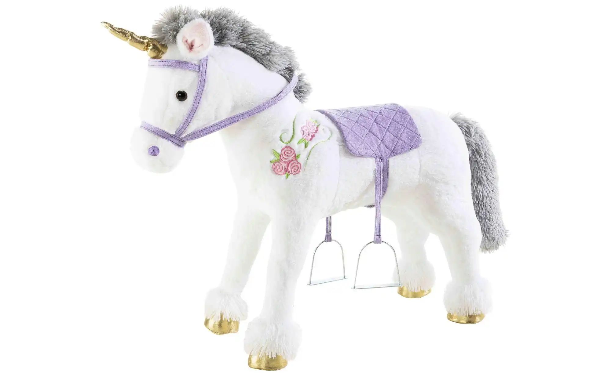 Heunec Kuscheltier   Einhorn ¦ weiß ¦ Maße (cm): B: 25 H: 68 Baby > Spielen günstig online kaufen