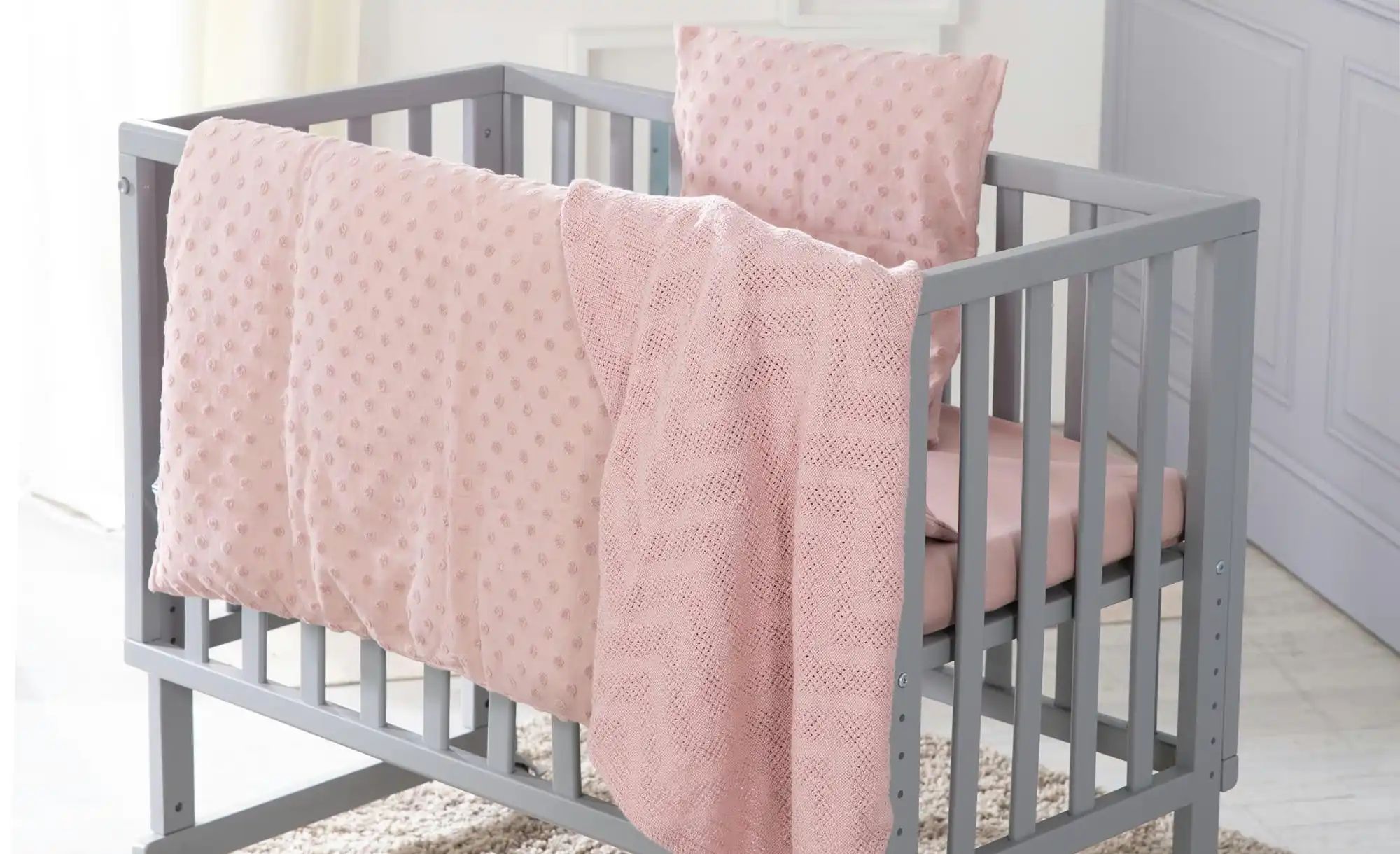 Thumbnail - Roba Geschenkset Schlafen klein Lil Planet ¦ rosa/pink ¦ Maße (cm): B: 45 H: 1 Baby > Baby Textilien > Baby Bettwaren -...