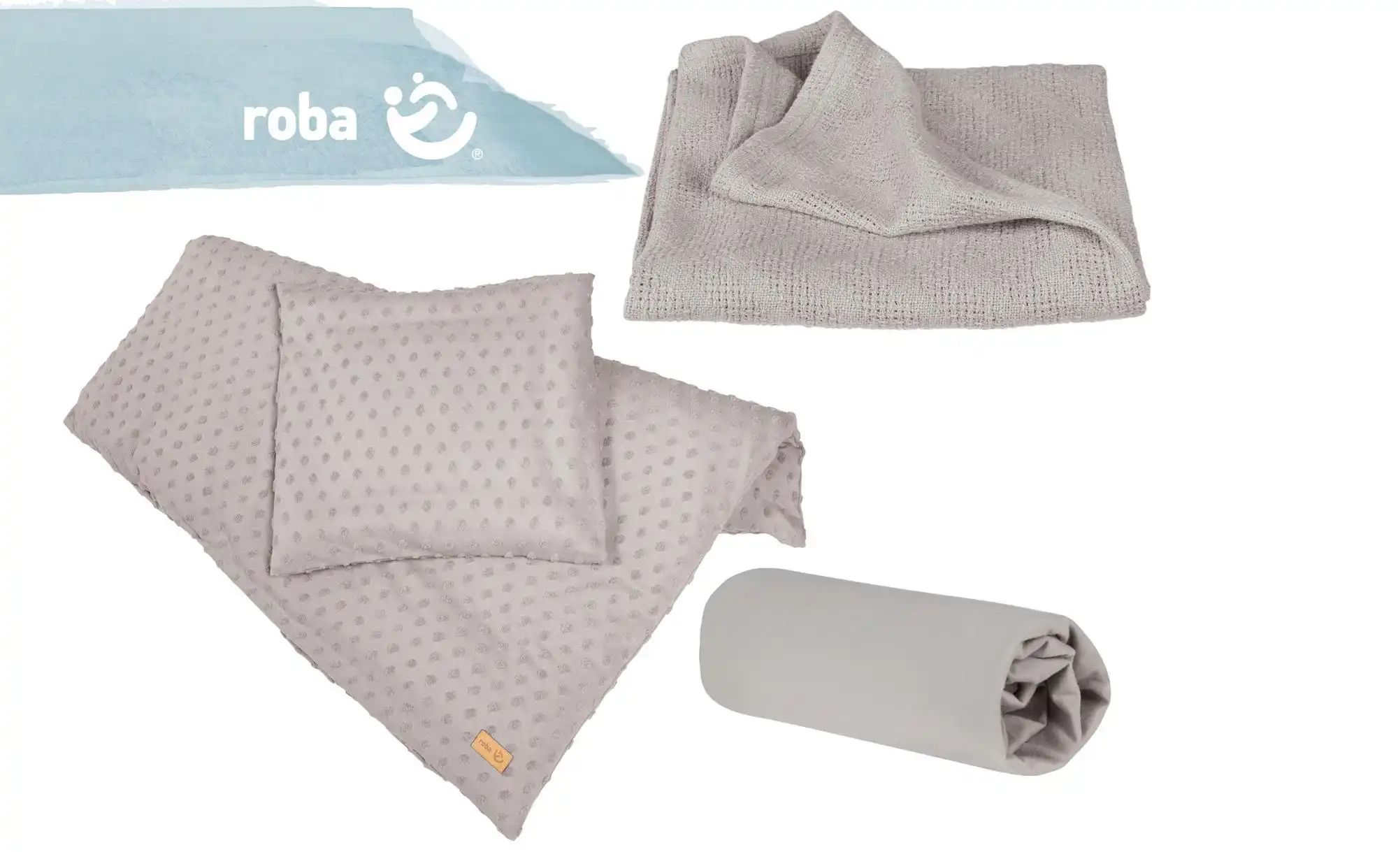 Roba Geschenkset Schlafen klein  Lil Planet ¦ grau ¦ Maße (cm): B: 45 H: 1 günstig online kaufen