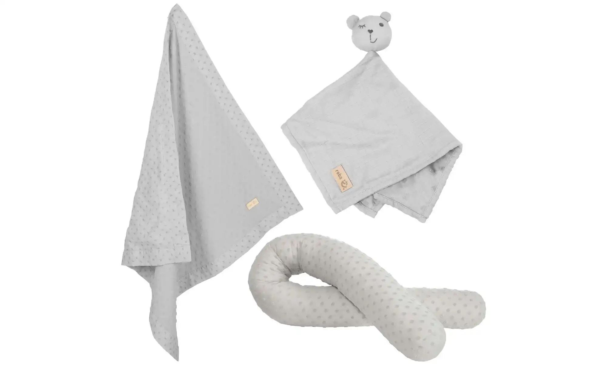 Roba Geschenkset  Kuscheln ¦ grau ¦ Maße (cm): B: 80 H: 1 Baby > Baby Texti günstig online kaufen