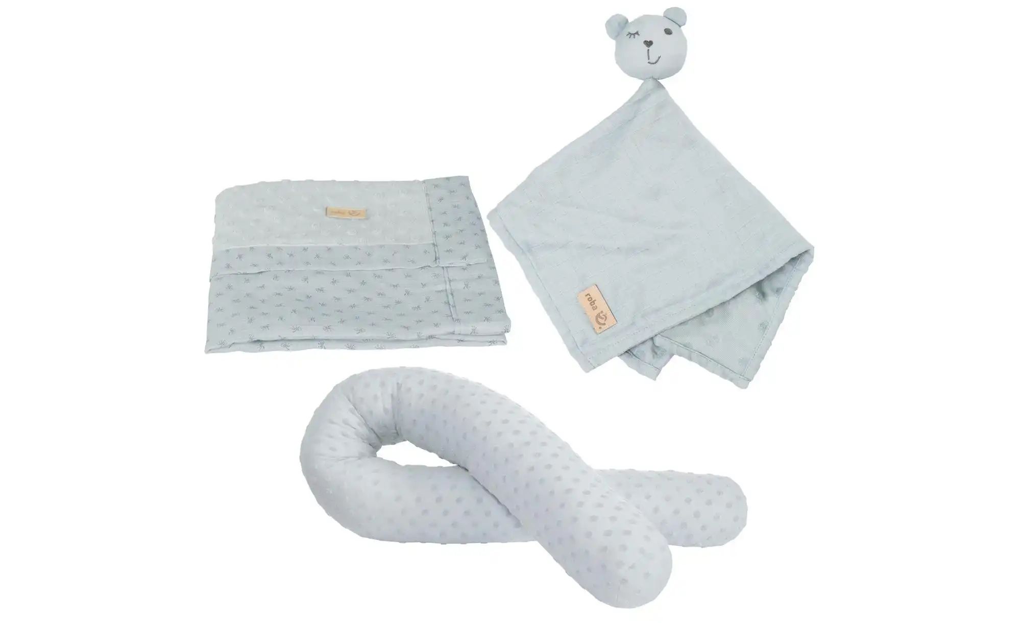 Roba Geschenkset  Kuscheln ¦ blau ¦ Maße (cm): B: 80 H: 1 Baby > Baby Texti günstig online kaufen