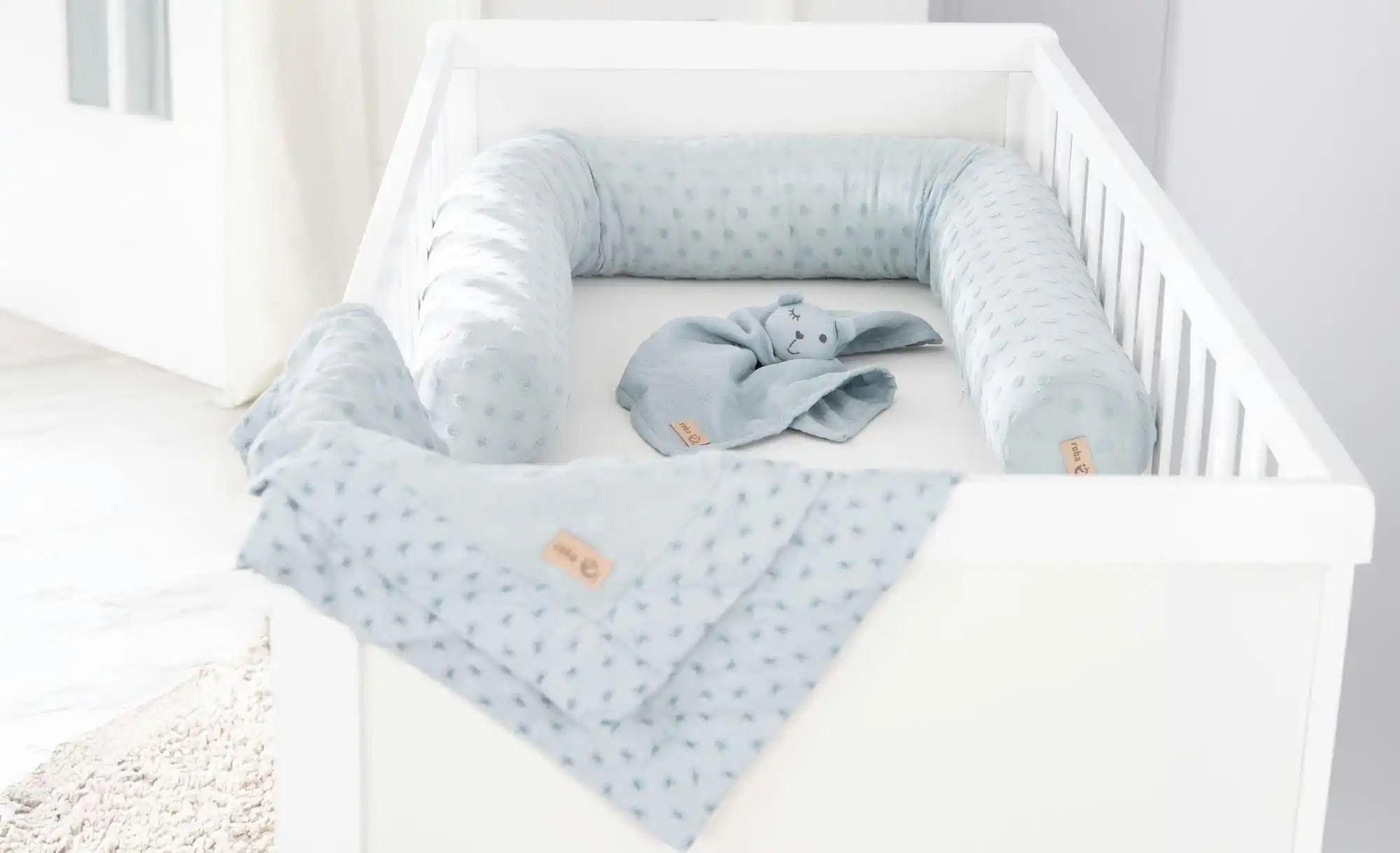 Roba Geschenkset  Kuscheln ¦ blau ¦ Maße (cm): B: 80 H: 1 Baby > Baby Texti günstig online kaufen