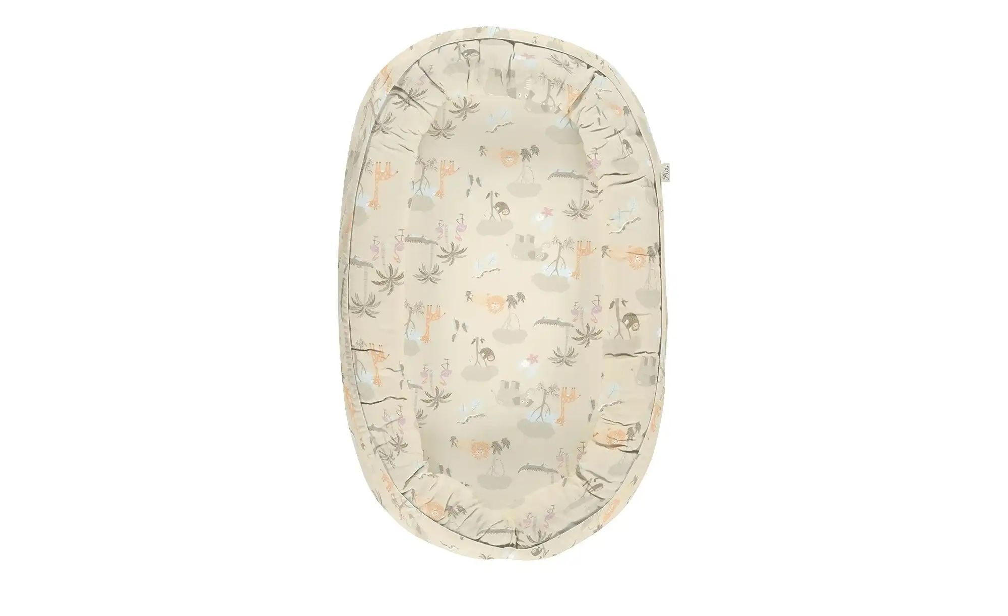 Thumbnail - Alvi Schlummer Nestchen Jungle ¦ beige ¦ Maße (cm): B: 34 Baby > Baby Textilien > Baby Bettwaren - Höffner