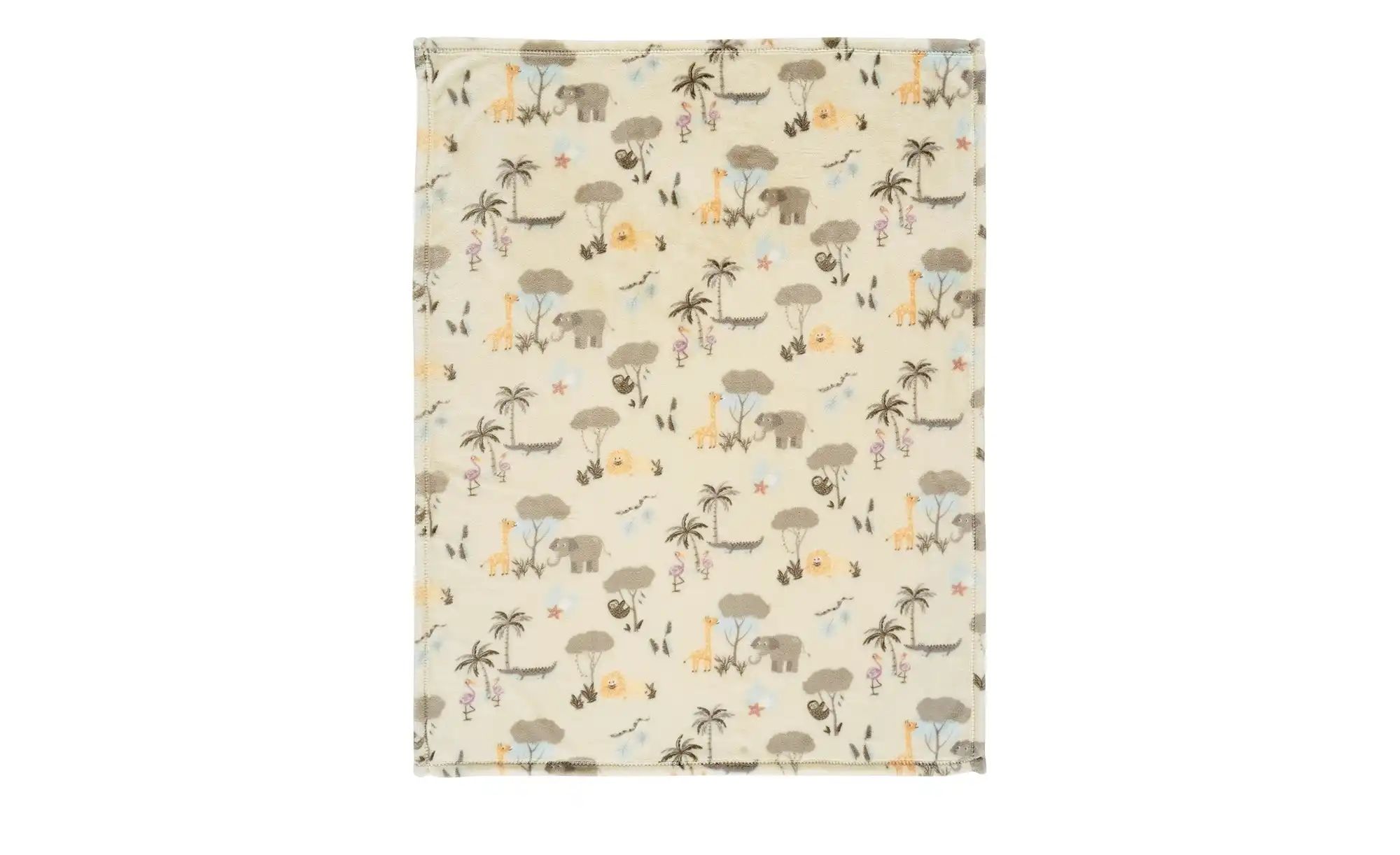 Alvi Microfaserdecke  Jungle ¦ beige ¦ Synthetik ¦ Maße (cm): B: 75 Baby > günstig online kaufen