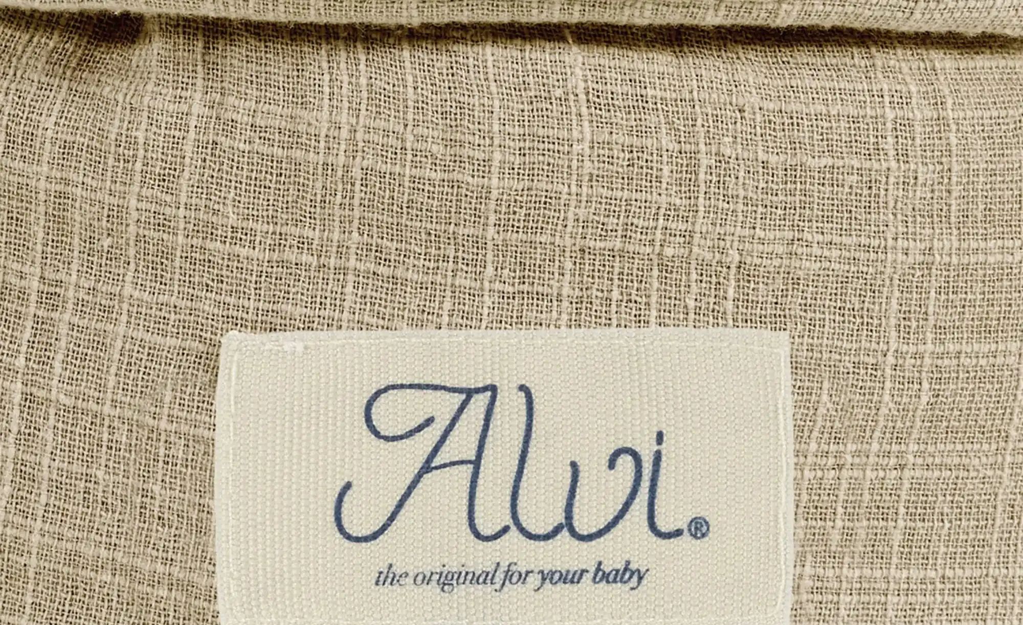 Alvi Utensilo  Slub Muslin ¦ beige ¦ Baumwolle,Polyester Ø: 19 Aufbewahrung günstig online kaufen