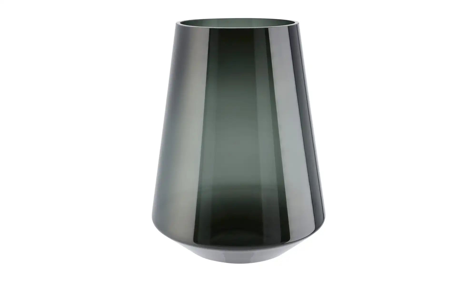 Vase ¦ schwarz ¦ Glas ¦ Maße (cm): H: 32  Ø: 24 Accessoires > Vasen - Höffn günstig online kaufen