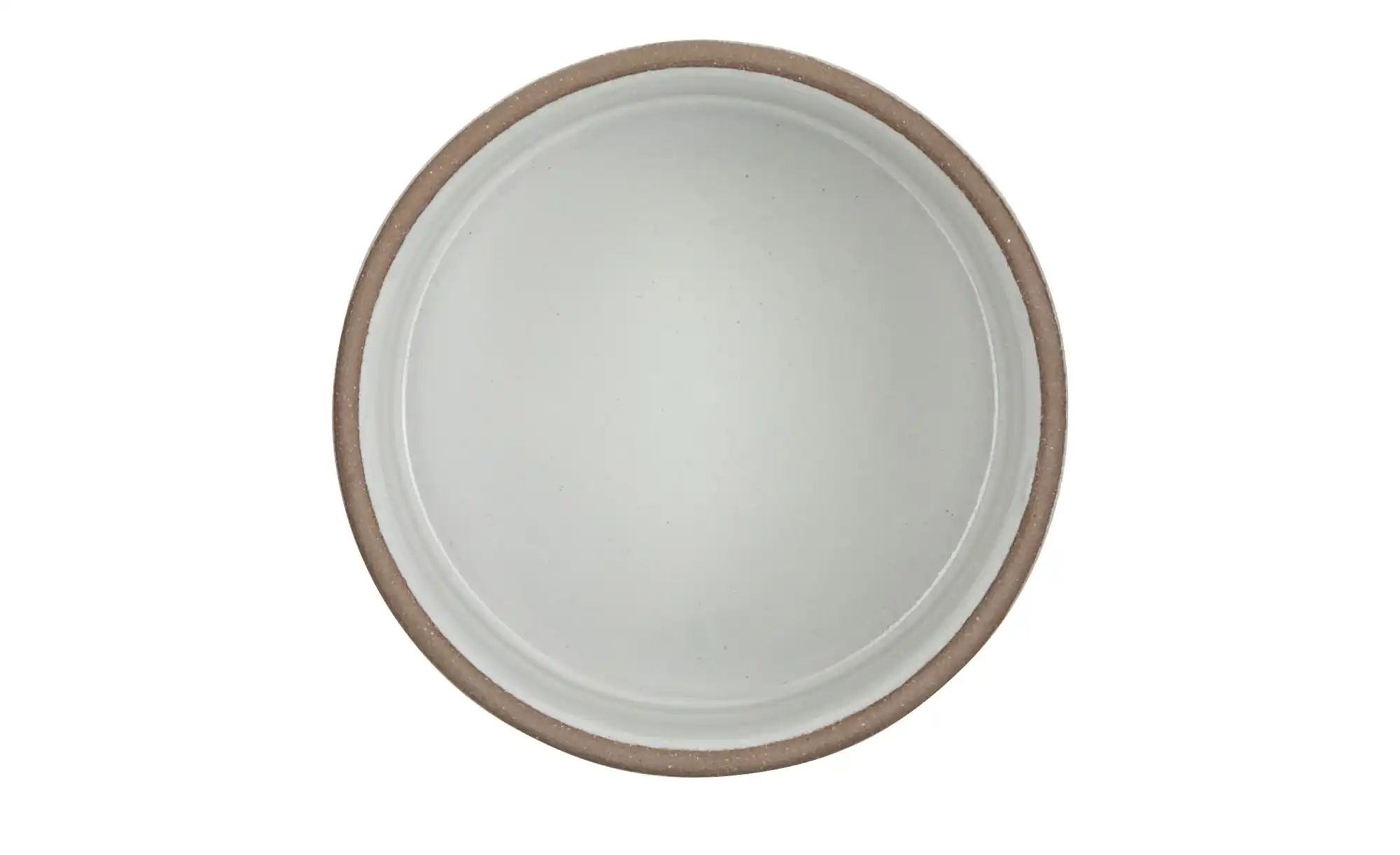 Thumbnail - HOME STORY Übertopf   ¦ grau ¦ Steinzeug ¦ Maße (cm): H: 9  Ø: 11 Accessoires > Dekoartikel - Höffner