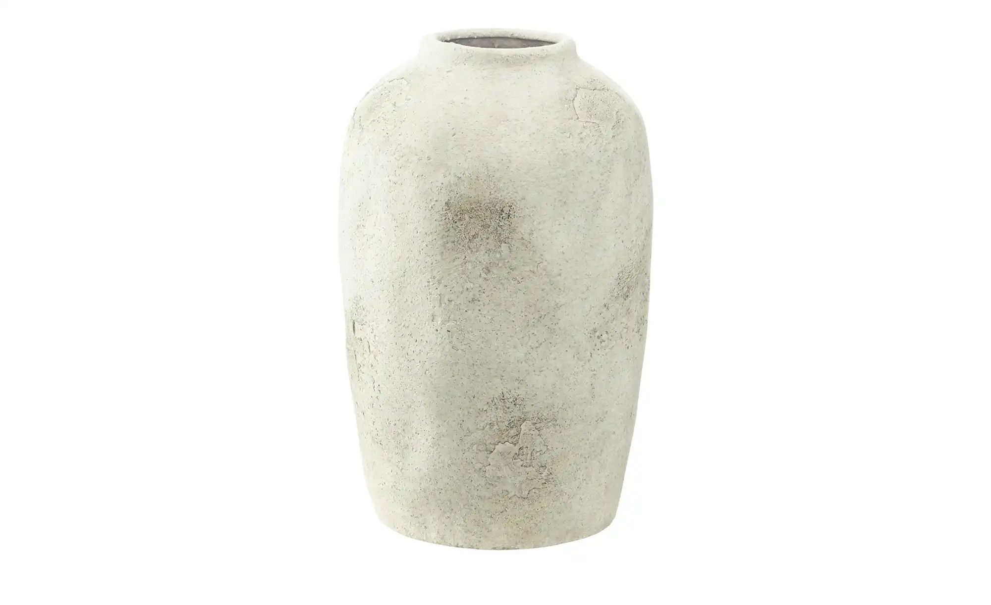 Vase ¦ creme ¦ Steinzeug ¦ Maße (cm): H: 32  Ø: 20.5 Accessoires > Vasen - günstig online kaufen