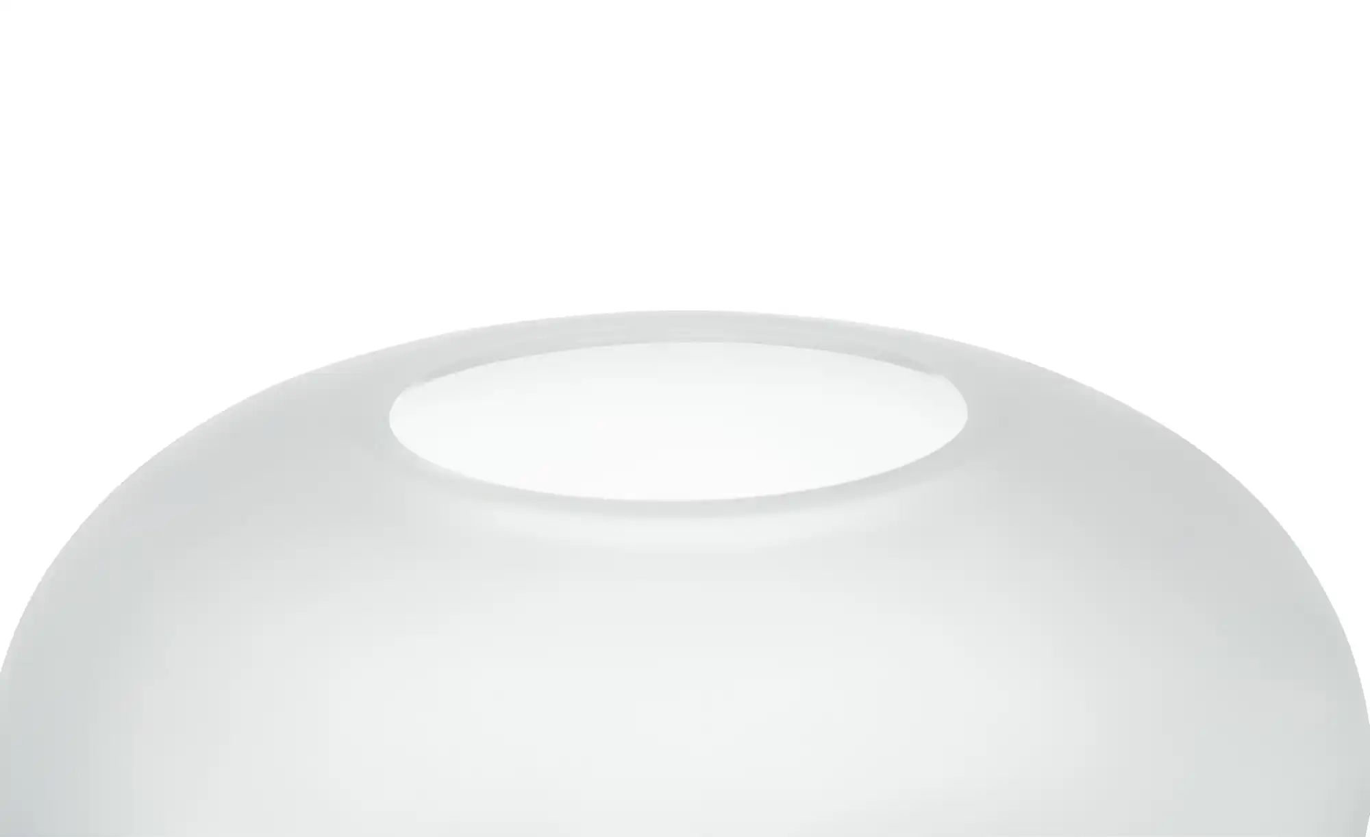 HOME STORY Vase   ¦ weiß ¦ Glas ¦ Maße (cm): H: 18  Ø: 23.5 Accessoires > V günstig online kaufen