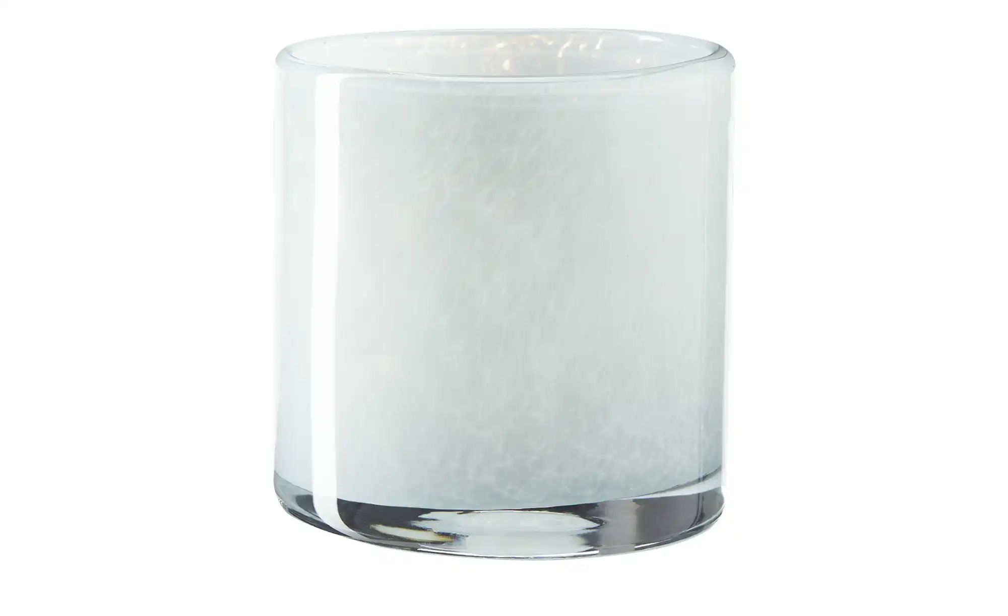 Teelichtglas ¦ grau ¦ Glas ¦ Maße (cm): H: 8,5  Ø: 8.3 Accessoires > Kerzen günstig online kaufen