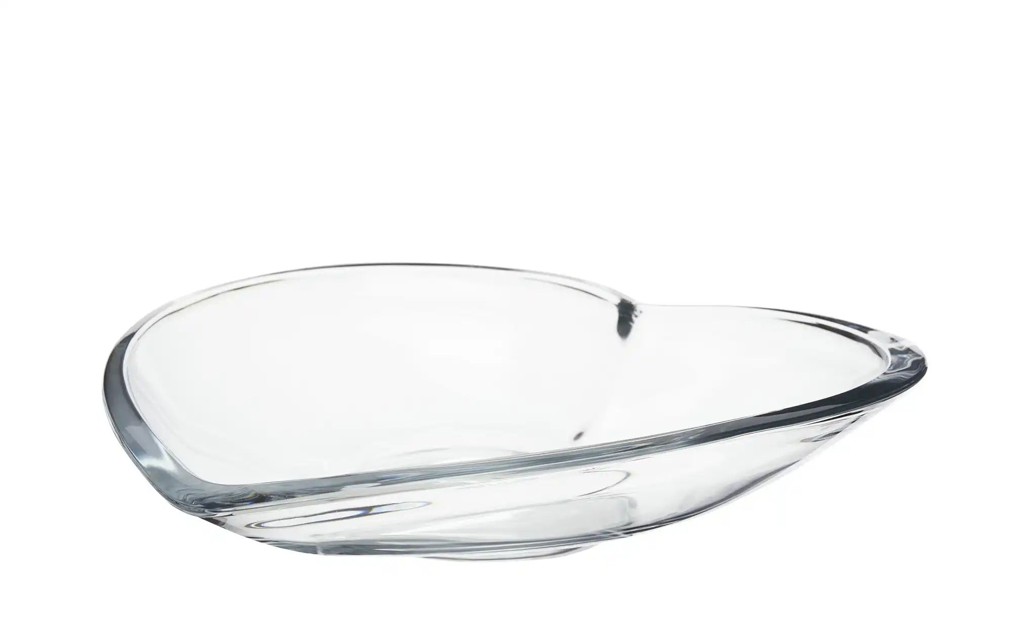 Deko Schale  Herz ¦ transparent/klar ¦ Glas ¦ Maße (cm): H: 30,5  Ø: 30 Acc günstig online kaufen