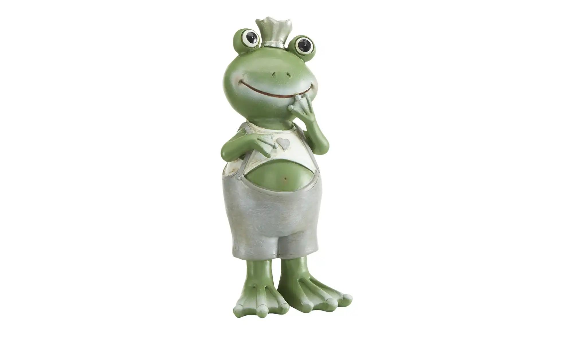 Deko Frosch ¦ grün ¦ Polyresin (Kunstharz) ¦ Maße (cm): B: 6,8 H: 15,5 T: 5 günstig online kaufen