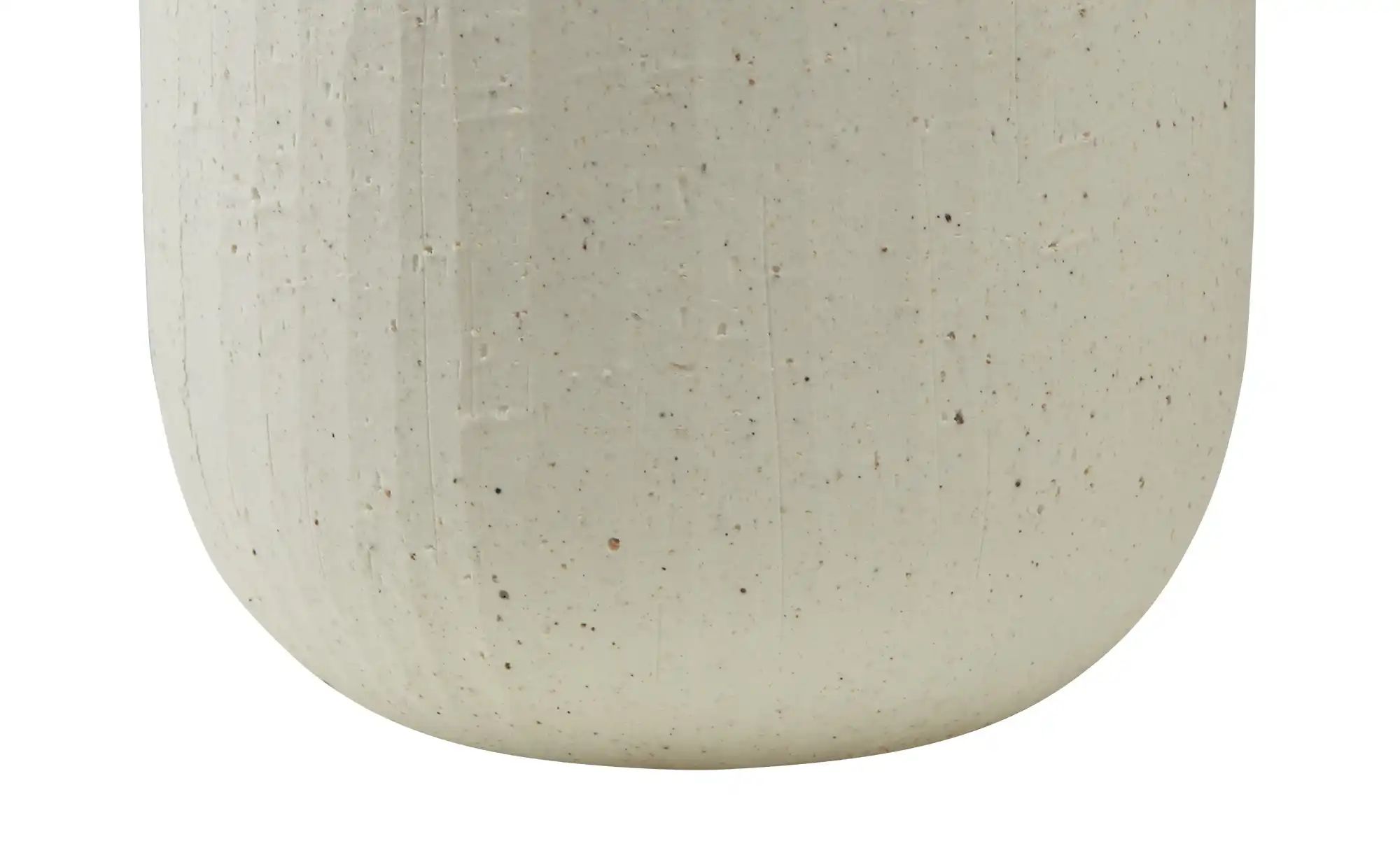 Thumbnail - HOME STORY Vase   ¦ creme ¦ Steingut ¦ Maße (cm): H: 17  Ø: 12 Accessoires > Vasen - Höffner