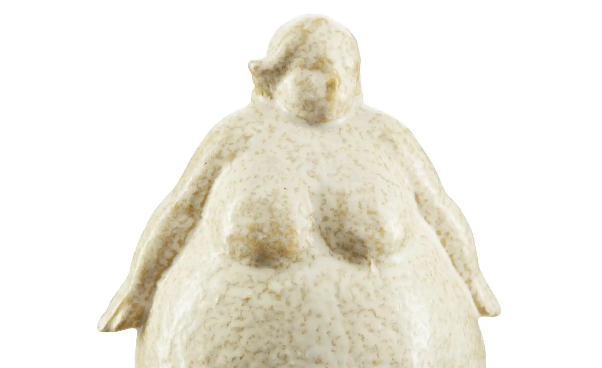 Deko Figur Woman ¦ beige ¦ Steinzeug ¦ Maße (cm): B: 14,5 H: 22,2 T: 10,5 A günstig online kaufen