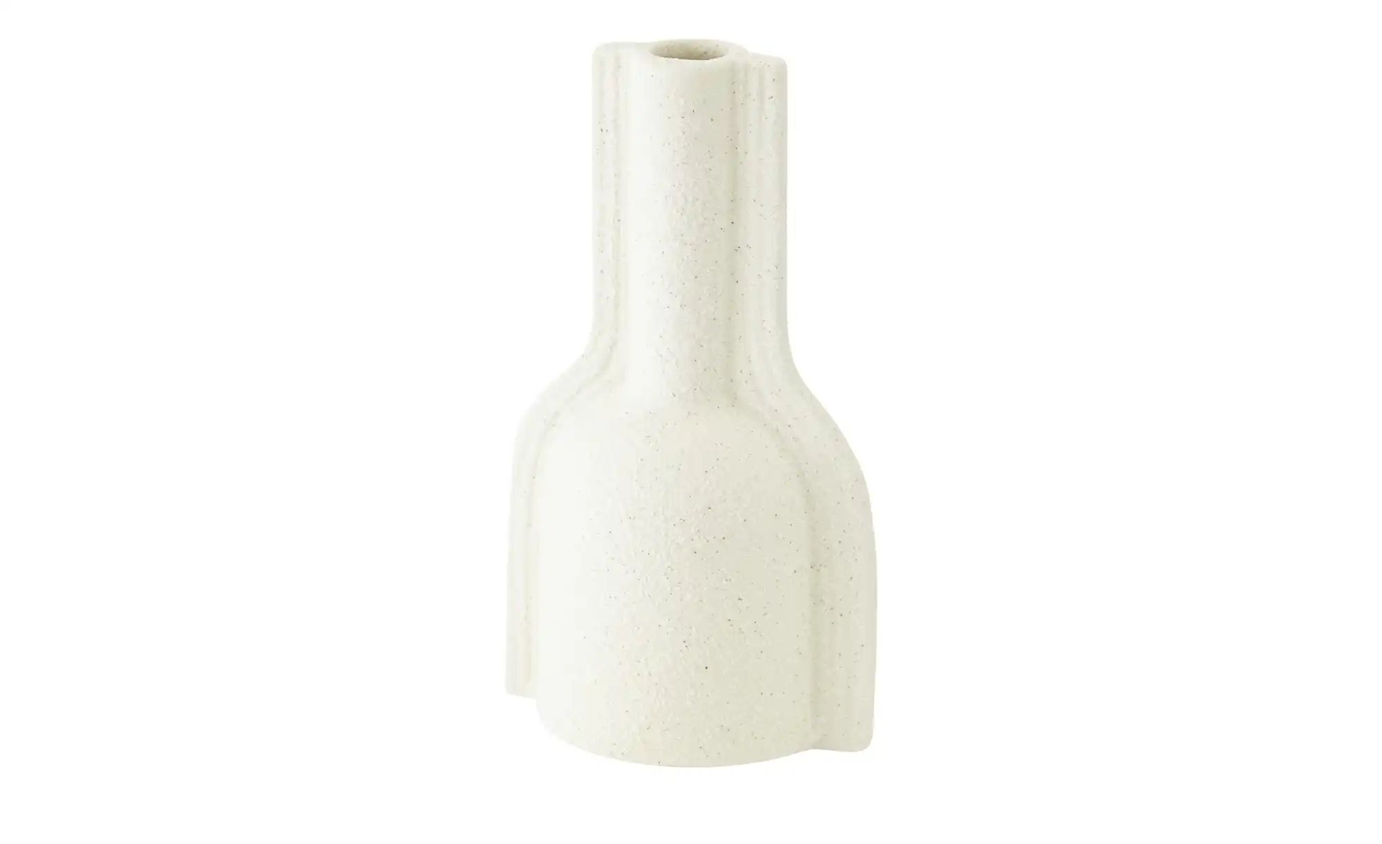 HOME STORY Vase ¦ creme ¦ Porzellan ¦ Maße (cm): H: 15,5  Ø: 9 Accessoires günstig online kaufen