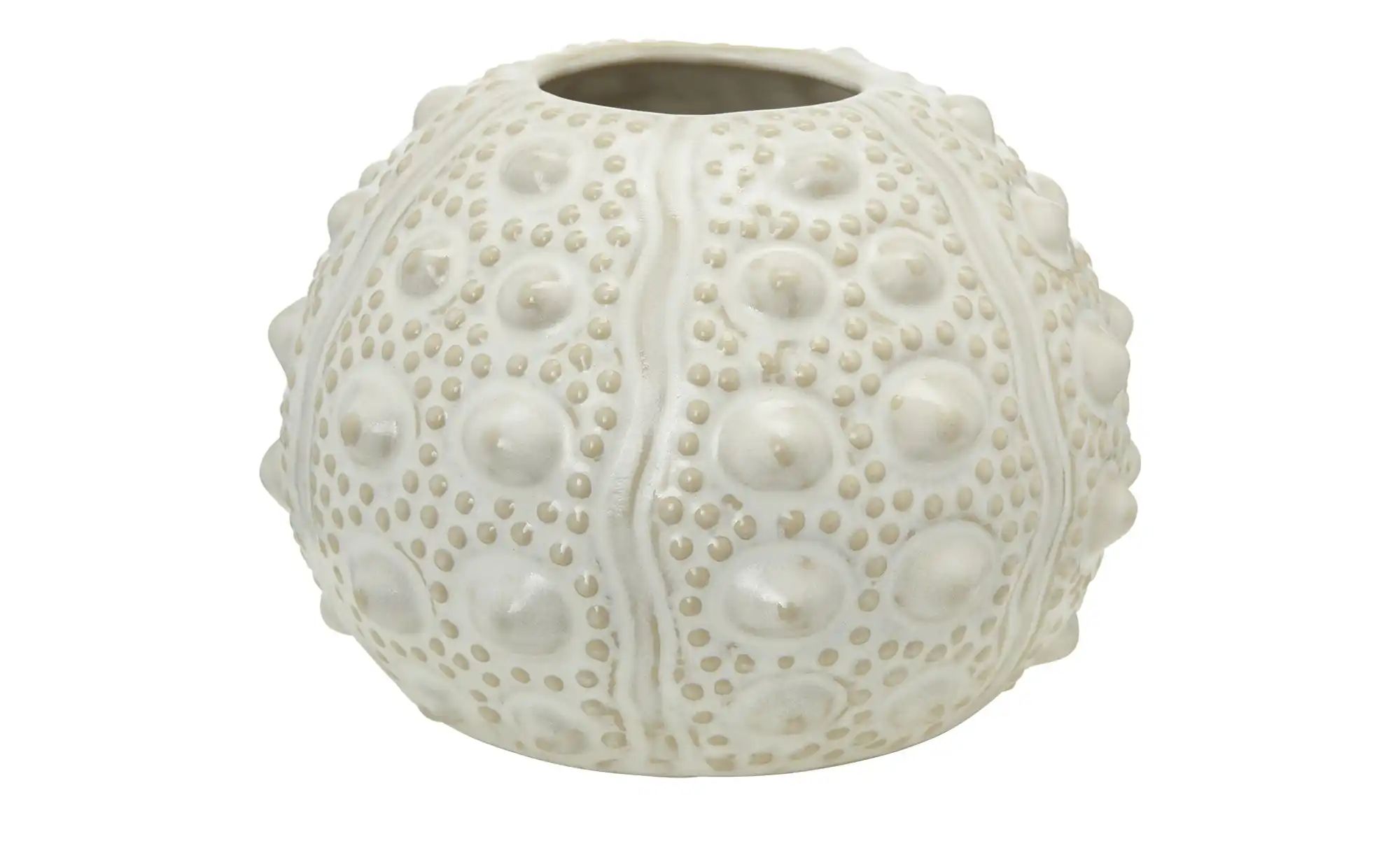 Vase  Seeigel ¦ beige ¦ Porzellan ¦ Maße (cm): H: 9,5  Ø: 13 Accessoires > günstig online kaufen