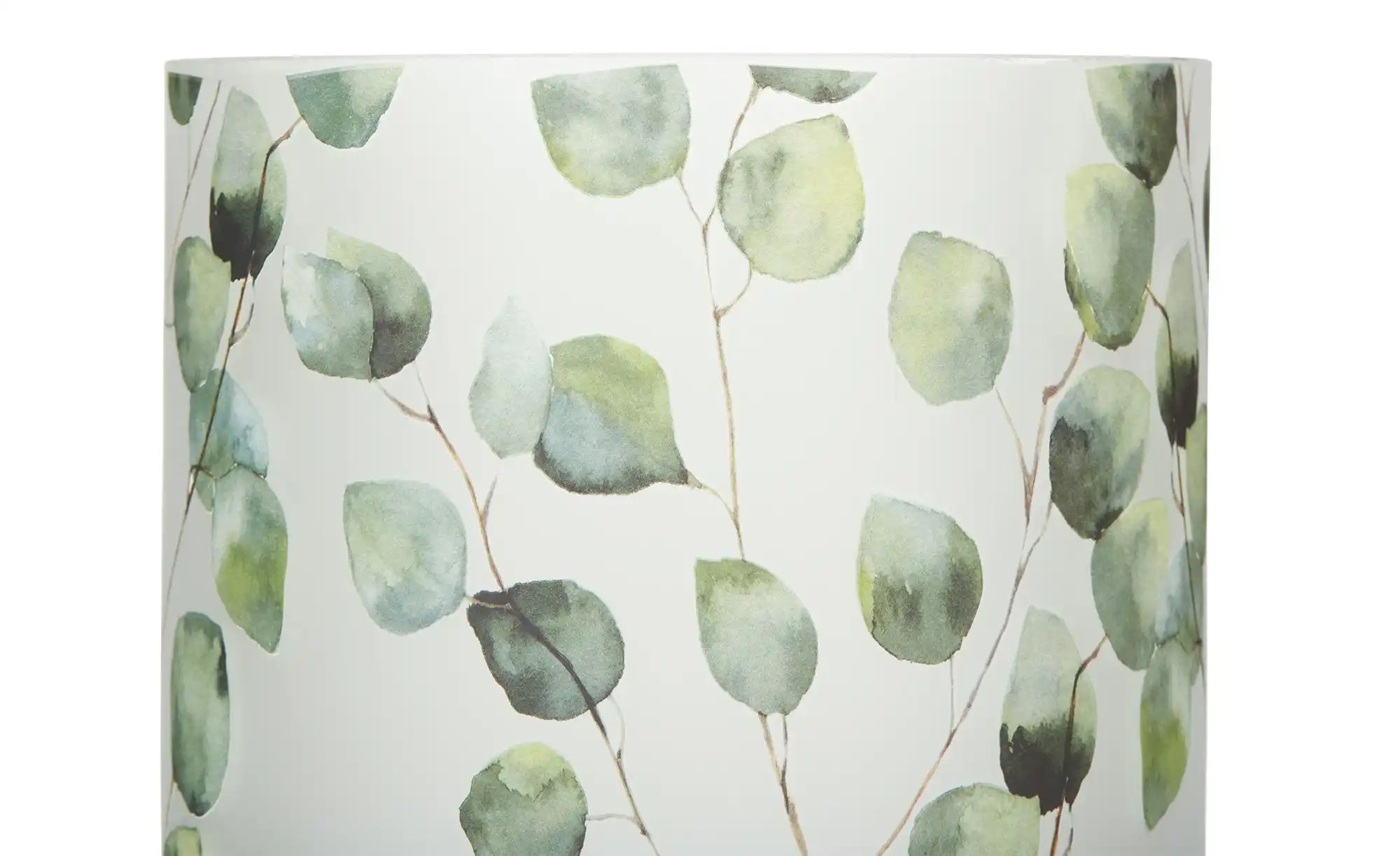 Thumbnail - HOME STORY Windlicht   ¦ weiß ¦ Glas ¦ Maße (cm): H: 15  Ø: 15 Accessoires > Kerzen & Kerzenständer - Höffner