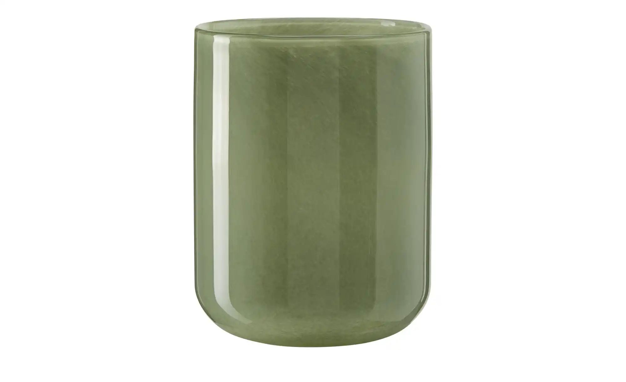 Vase ¦ grün ¦ Glas ¦ Maße (cm): H: 23  Ø: 18 Accessoires > Vasen - Höffner günstig online kaufen