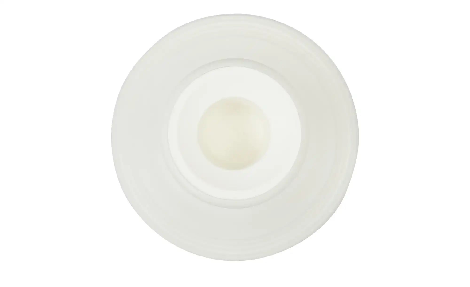 HOME STORY Kerzenhalter   ¦ weiß ¦ Aluminium ¦ Maße (cm): H: 30  Ø: 10 Acce günstig online kaufen