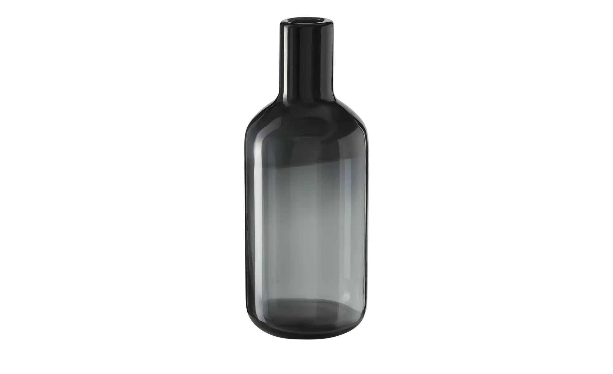 Vase ¦ schwarz ¦ Glas ¦ Maße (cm): H: 35  Ø: 14 Accessoires > Vasen - Höffn günstig online kaufen