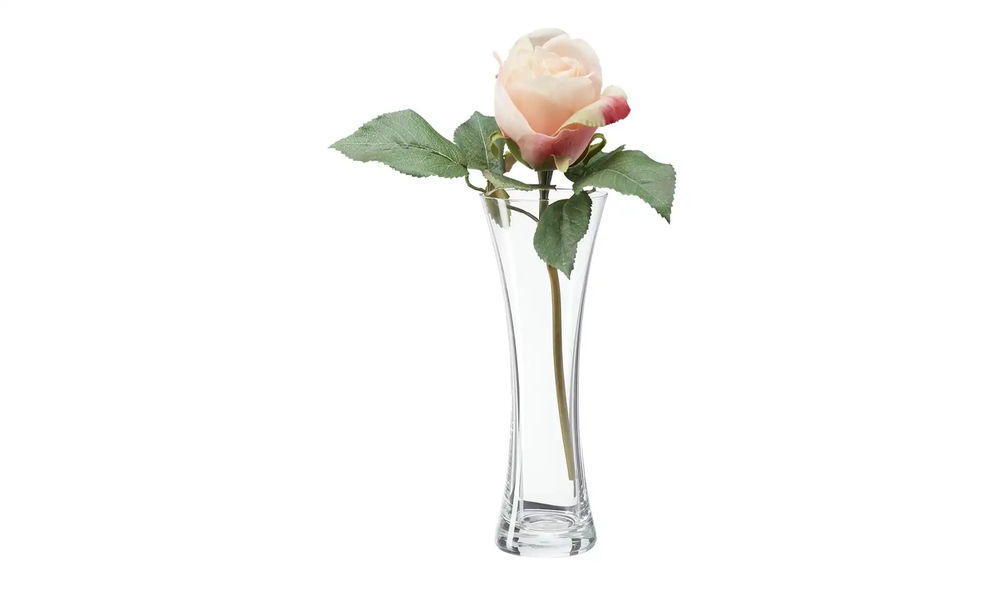 Vase ¦ transparent/klar ¦ Glas ¦ Maße (cm): H: 20  Ø: 8 Accessoires > Vasen günstig online kaufen