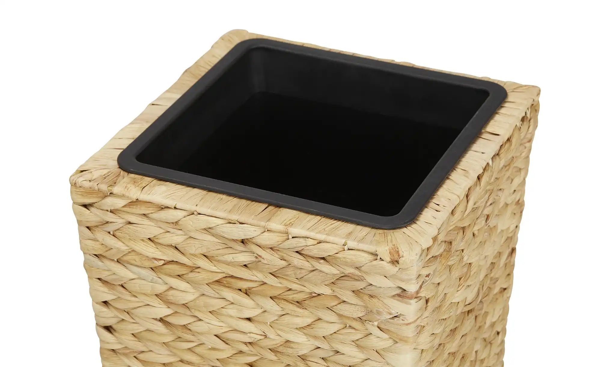 Blumentopf hoch   ¦ braun ¦ Wasserhyazinthe,Kunststoff ¦ Maße (cm): B: 28 H günstig online kaufen