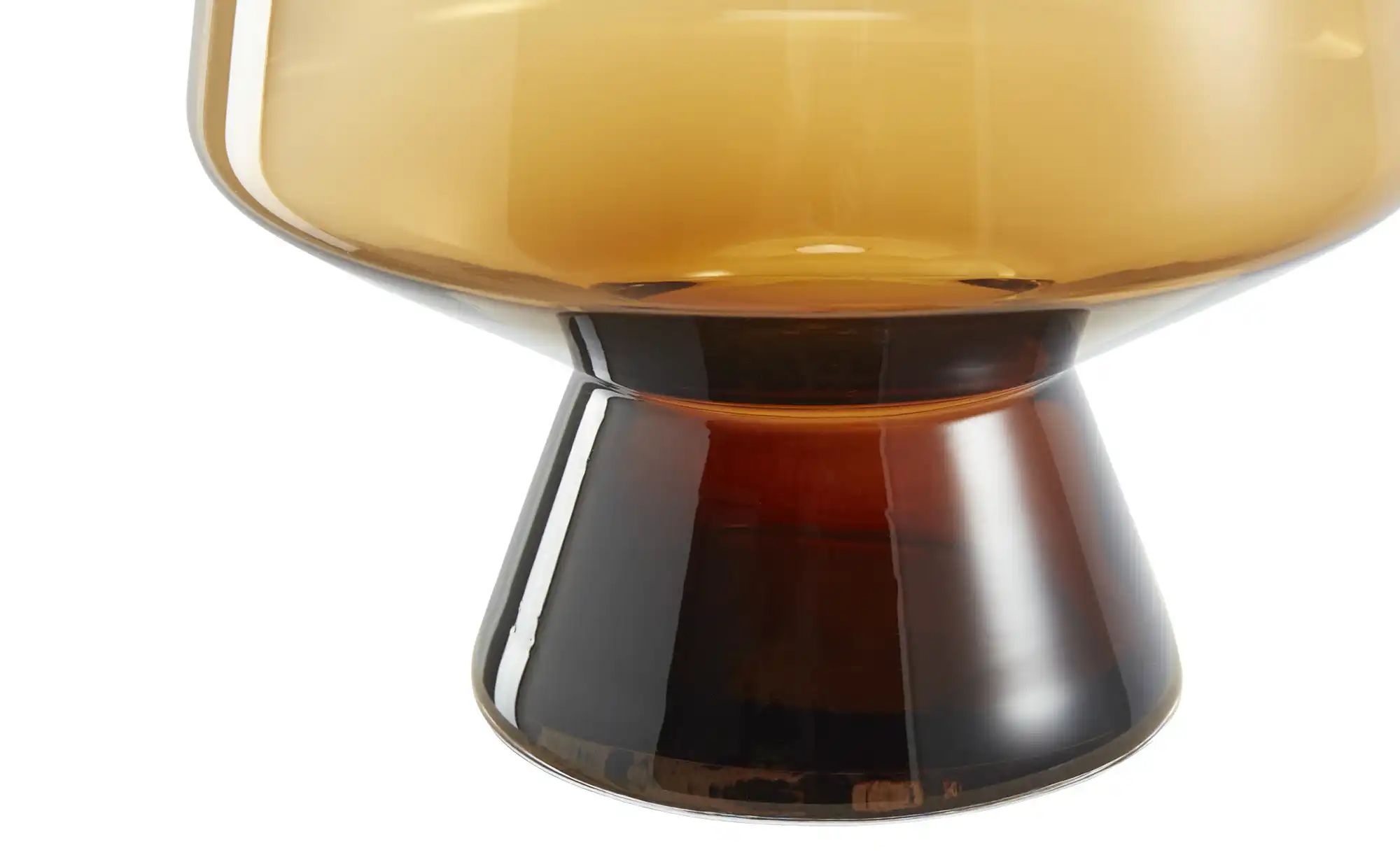 Thumbnail - HOME STORY Vase   ¦ braun ¦ Glas ¦ Maße (cm): H: 35  Ø: 17 Accessoires > Vasen - Höffner