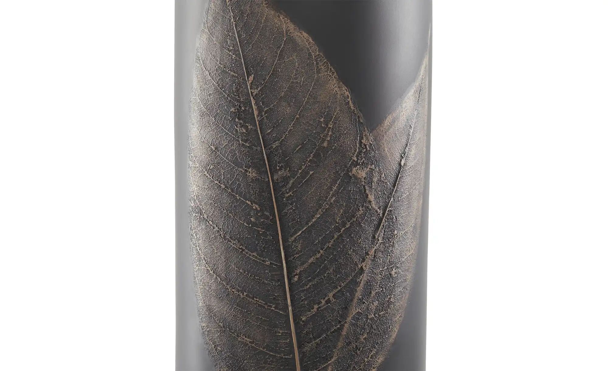 Deko Vase ¦ schwarz ¦ Polyresin (Kunstharz) ¦ Maße (cm): H: 46  Ø: 15 Acces günstig online kaufen