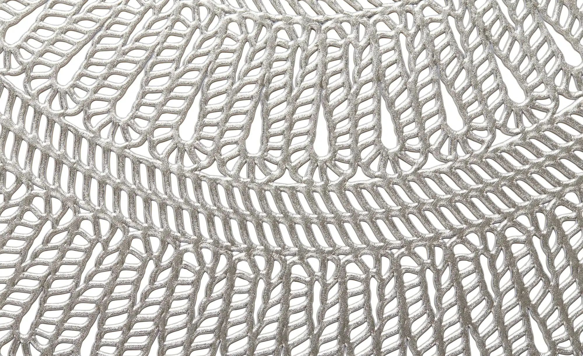 Thumbnail - Platzset   ¦ silber ¦ Kunststoff ¦ Maße (cm): H: 0,2  Ø: 38 Weihnachten - Höffner